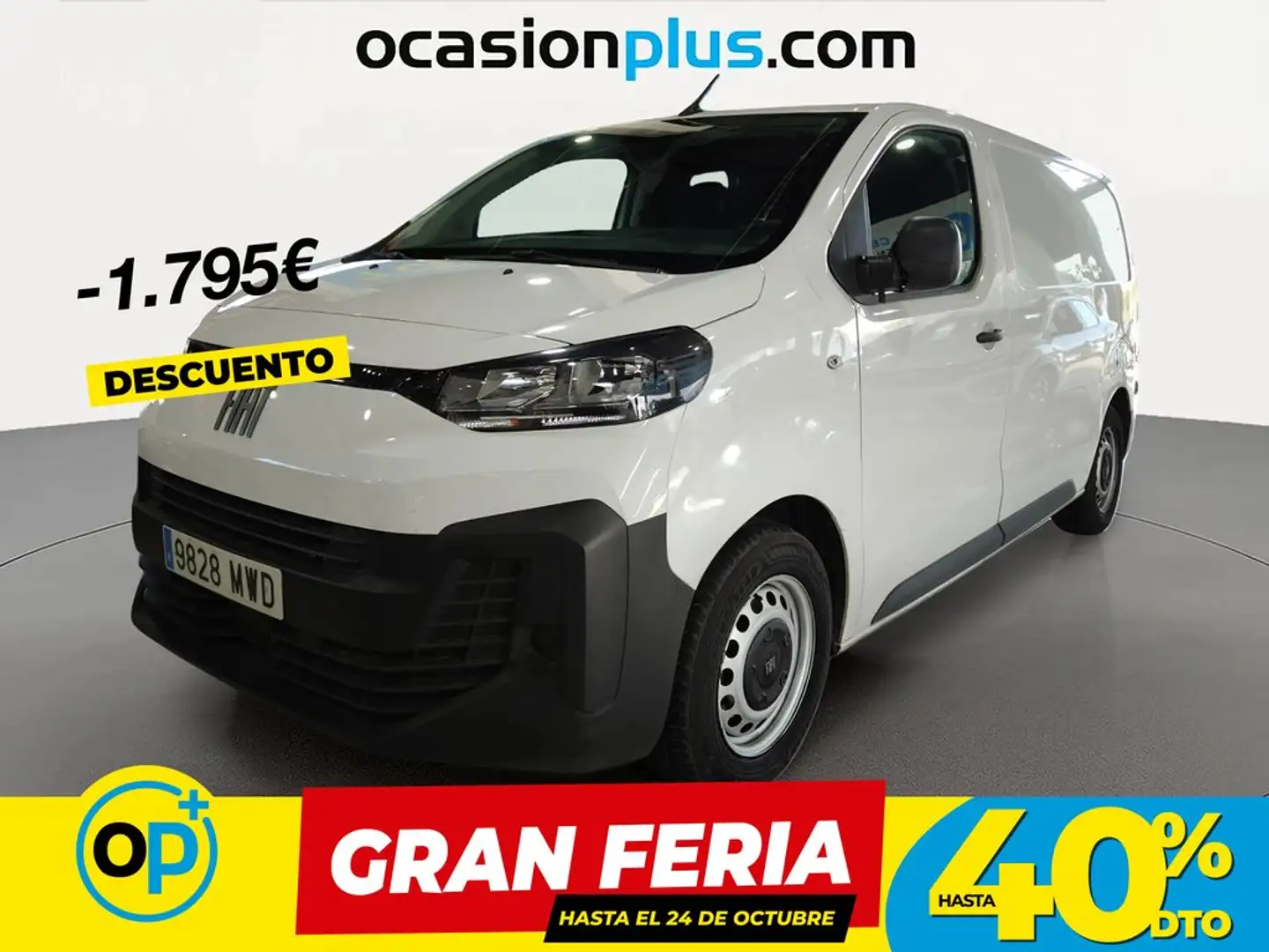 Fiat Scudo Furgón 1.5BlueHDI S&S L2 H1 88KW Blanco - 1