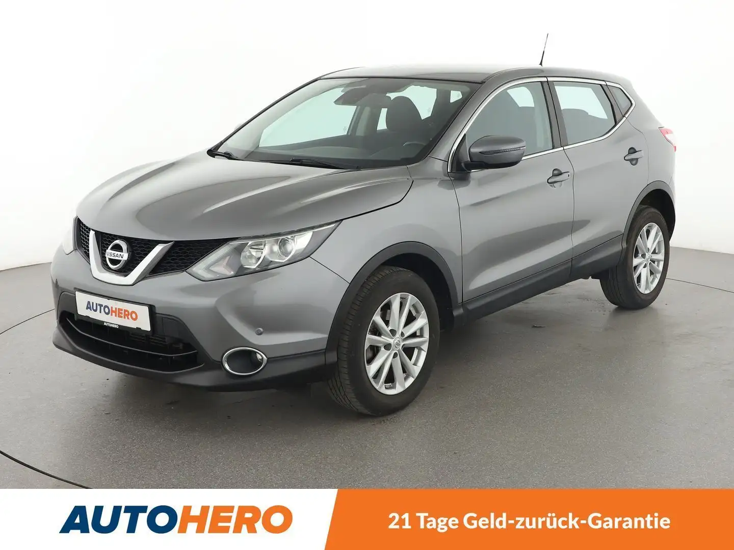 Nissan Qashqai 1.2 Acenta Aut*NAVI*TEMPO*CAM*PDC*SHZ*KLIMA* Grau - 1