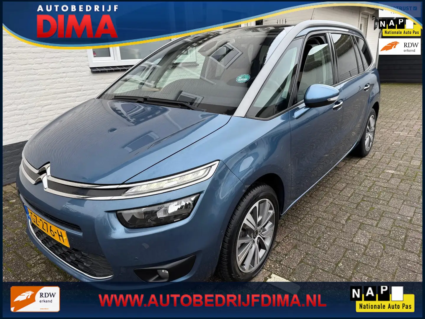 Citroen Grand C4 Picasso 1.2 PureTech Intensive 7 Pers/ Navi/ Camera/ Cruis Bleu - 1