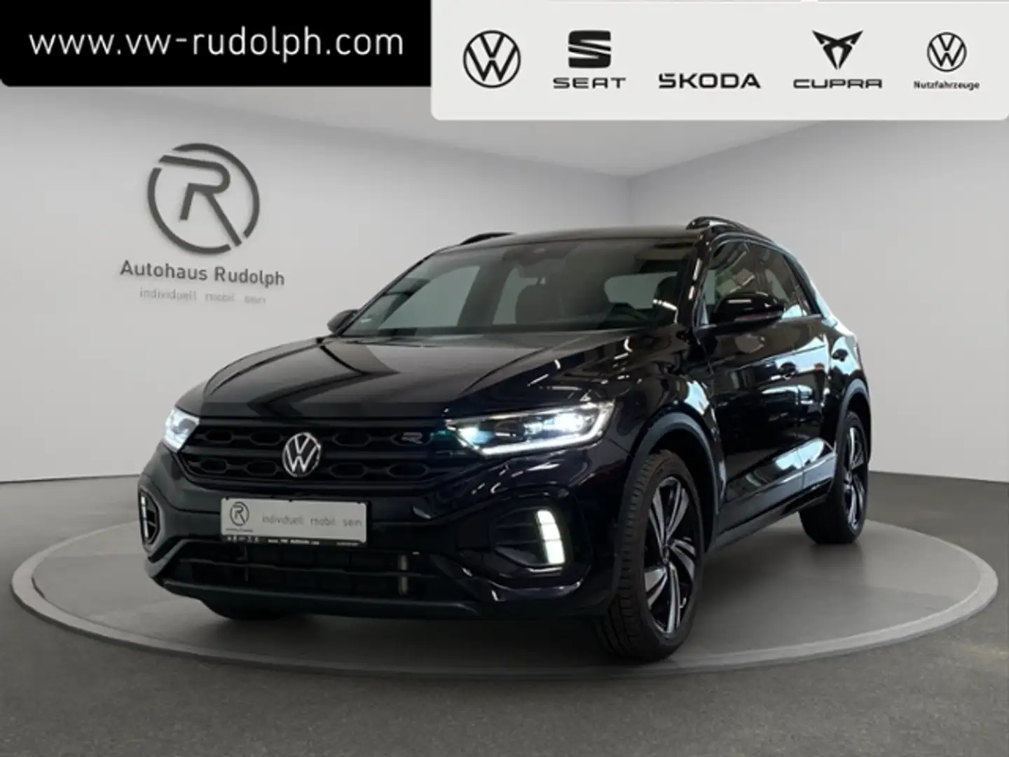 Volkswagen T-Roc 1.5 TSI DSG R-Line / Navi LED ACC Schwarz - 1
