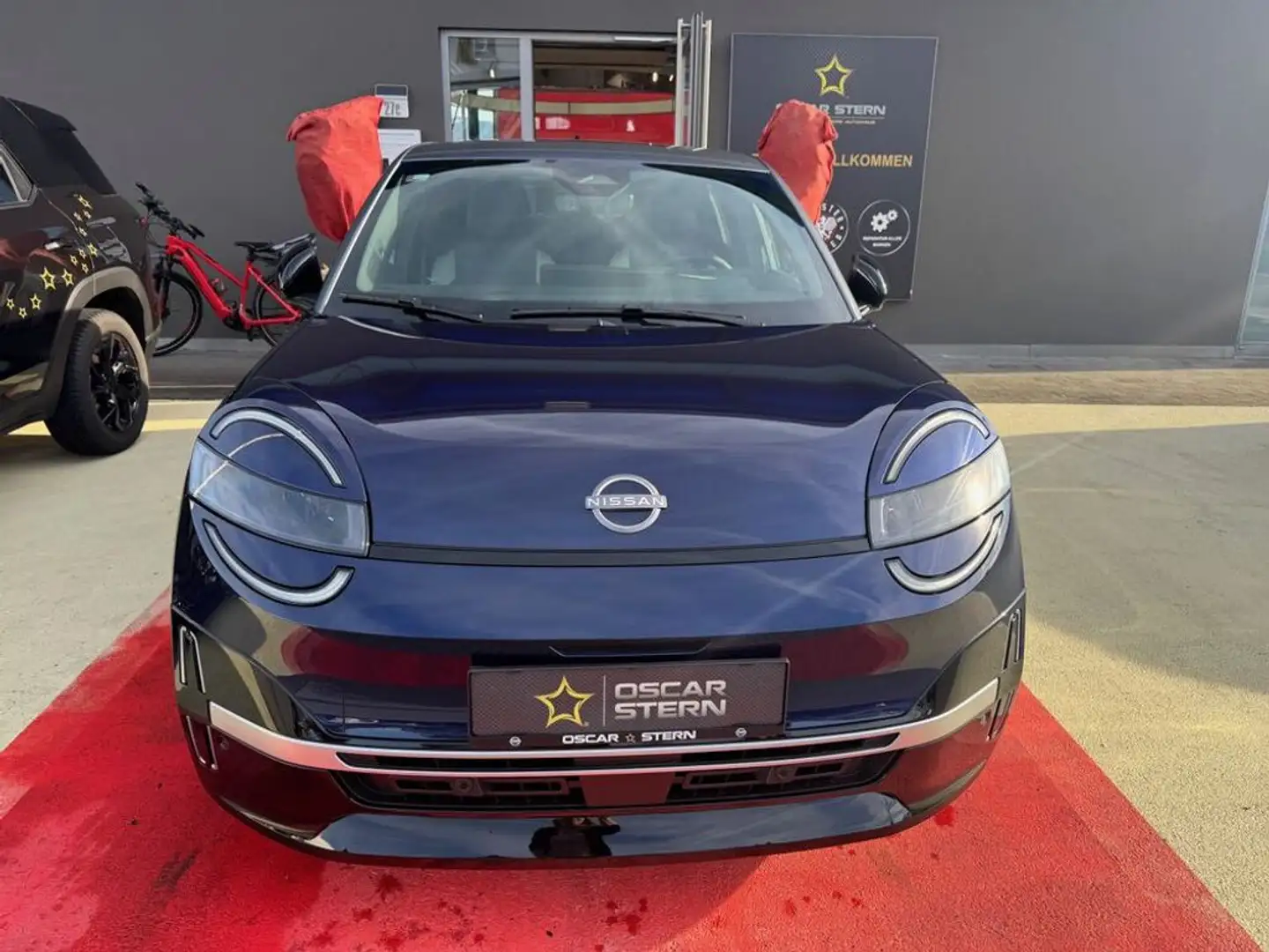 Nissan Micra EV Evolve 52 kWh VORFÜHRWAGEN Blau - 2