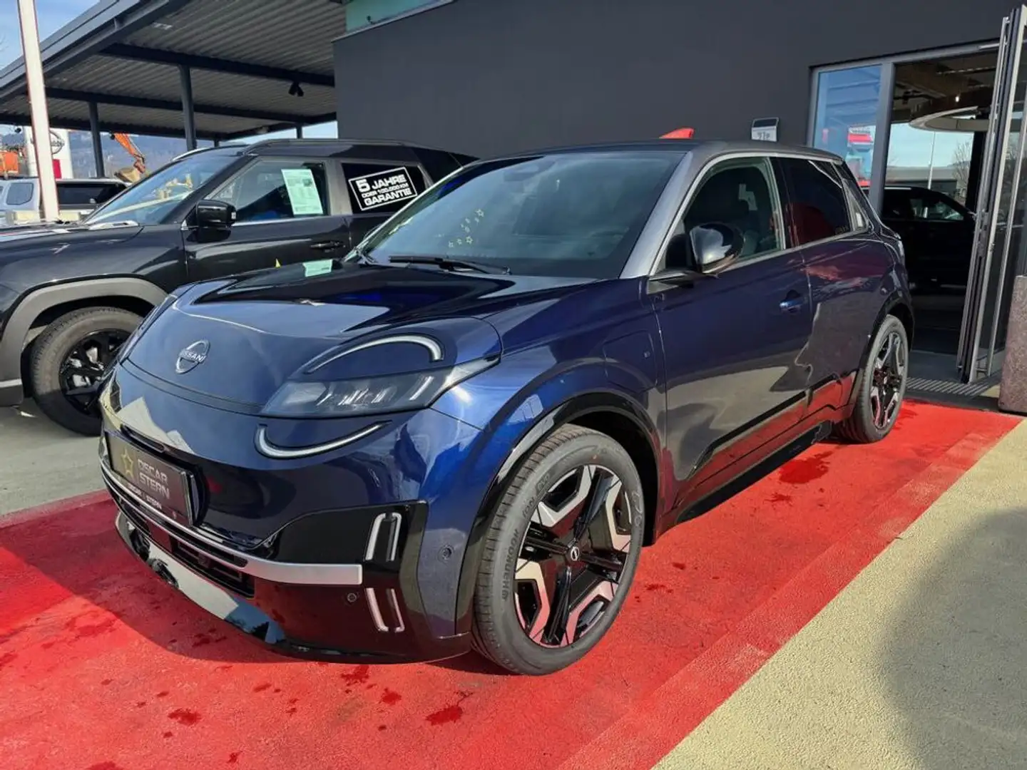 Nissan Micra EV Evolve 52 kWh VORFÜHRWAGEN Blau - 1
