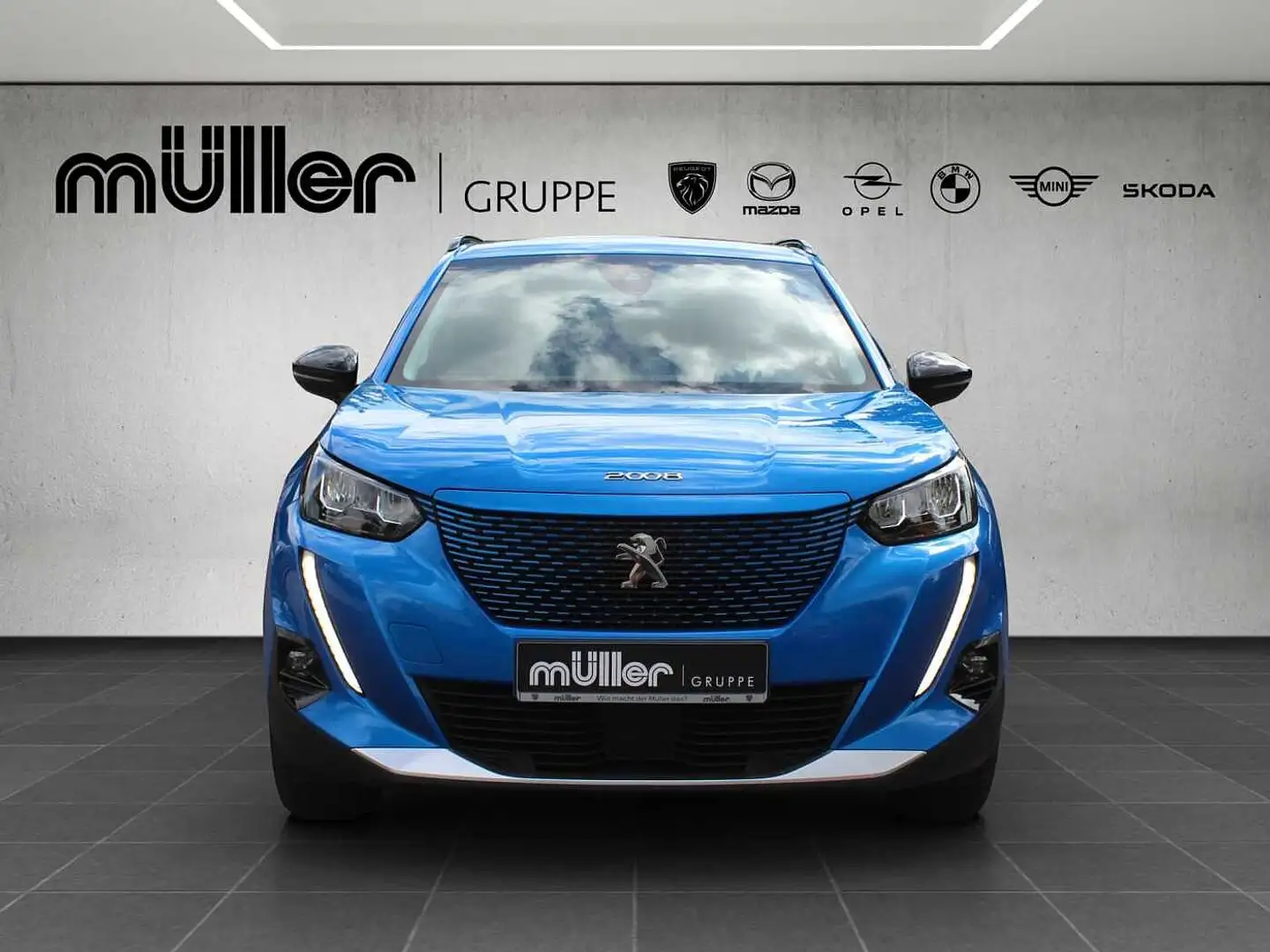 Peugeot 2008 Elektro Allure Pack Blau - 2