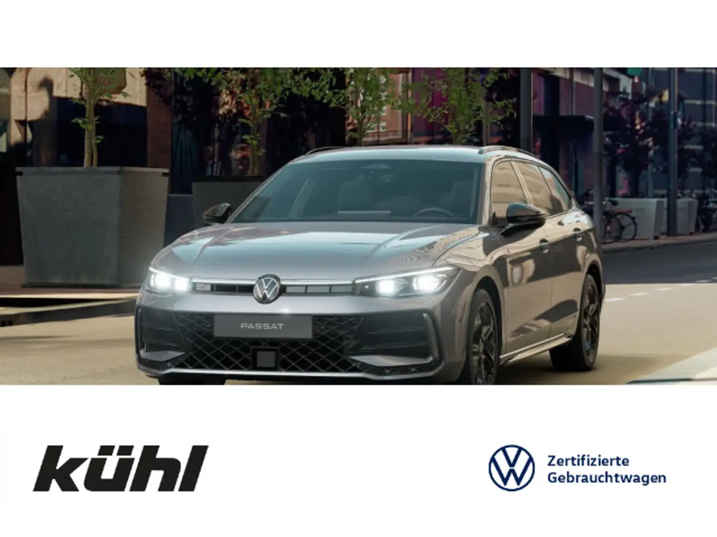 Volkswagen Passat Variant 2.0 TDI DSG R line IQ.Light/ACC/S Grau - 1