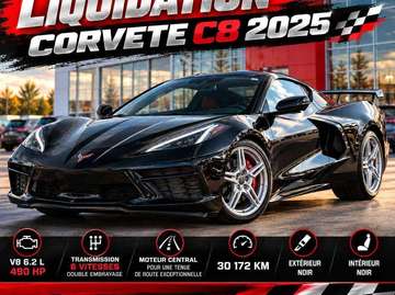 Stingray 1LT - 495 HP, cuir, GPS, Bose