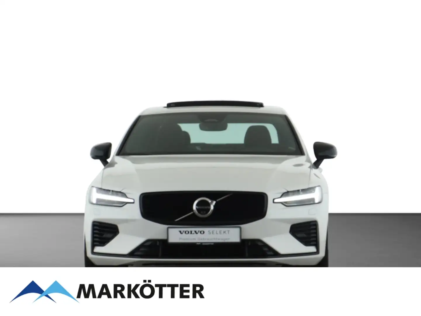 Volvo S60 T8 Ultimate Dark Recharge AWD/360°CAM/B&W/ Blanc - 2