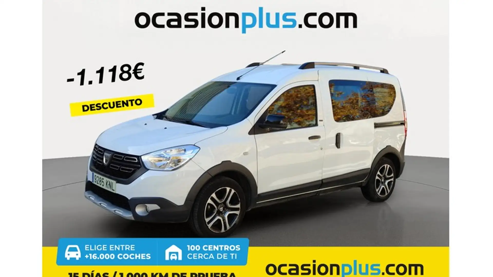 Dacia Dokker 1.5dCi SL Nómada 66kW Blanco - 1