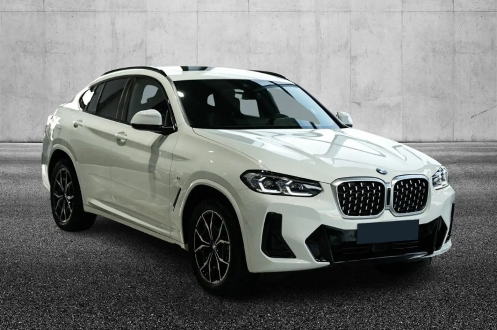 BMW X4 xDrive30i 48V Msport Blanc - 2