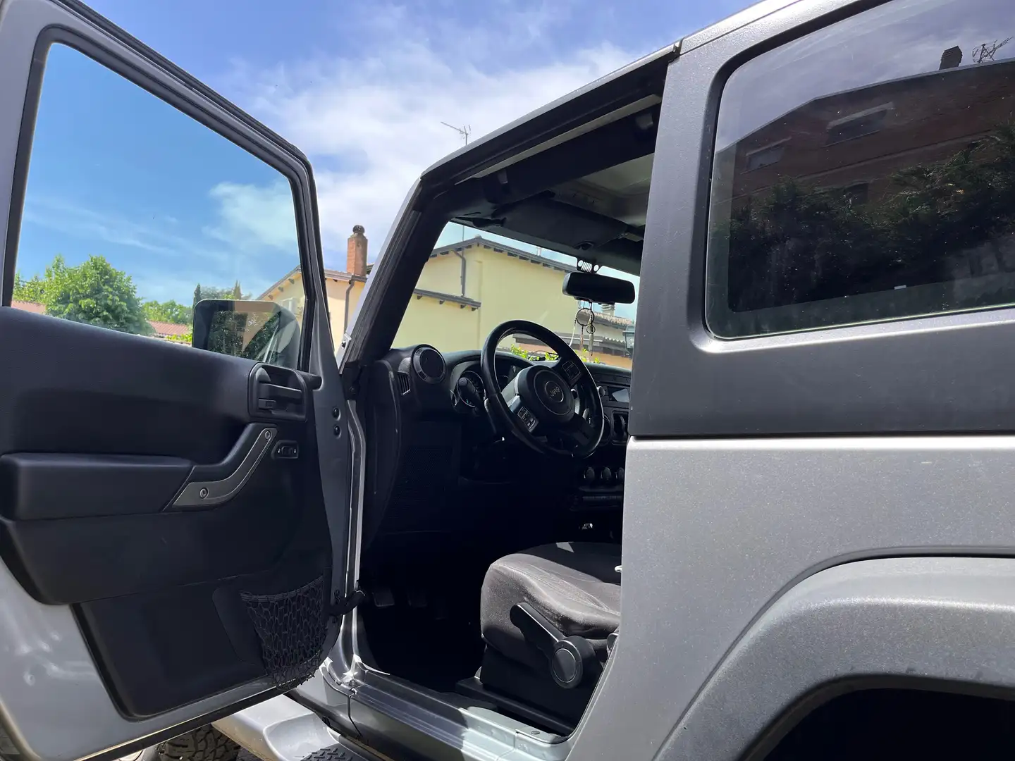 Jeep Wrangler Wrangler III 2015 2.8 crd Sport E5+ Argento - 2