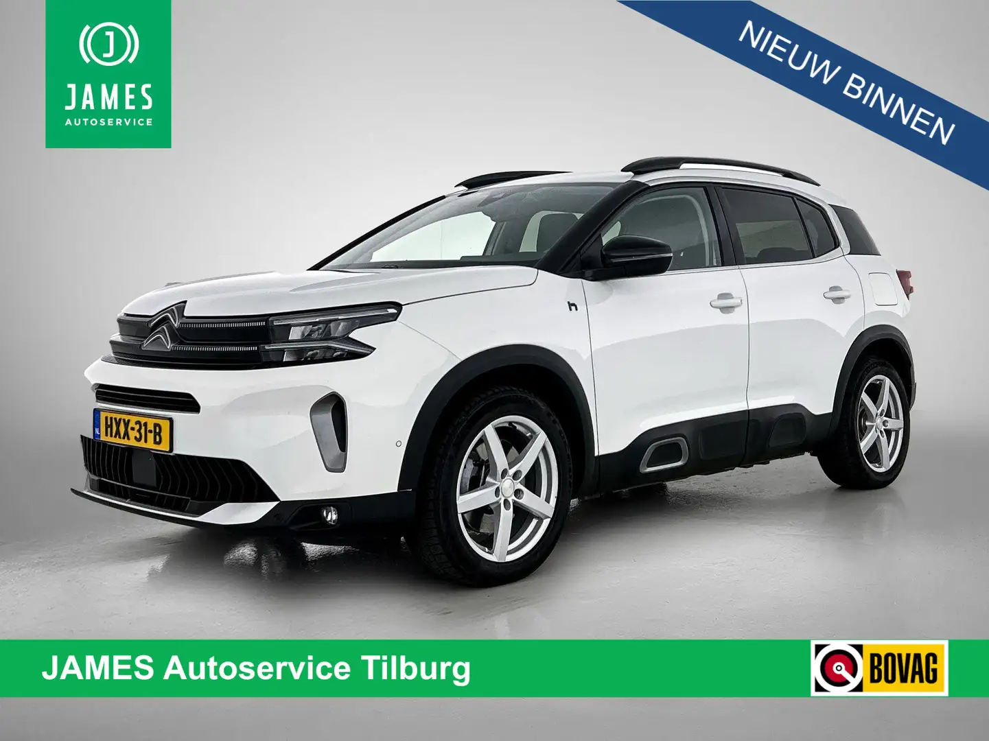 Citroen C5 Aircross 1.6 Plug-in Hybrid Feel CARPLAY CRUISE EL-ACHTERKL Wit - 1
