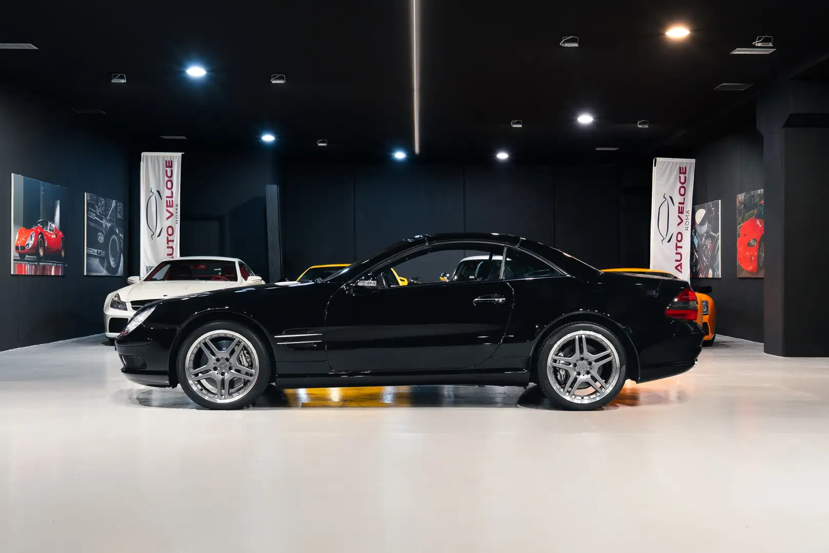 Mercedes-Benz SL 55 AMG SL 55 k AMG 500cv Schwarz - 2