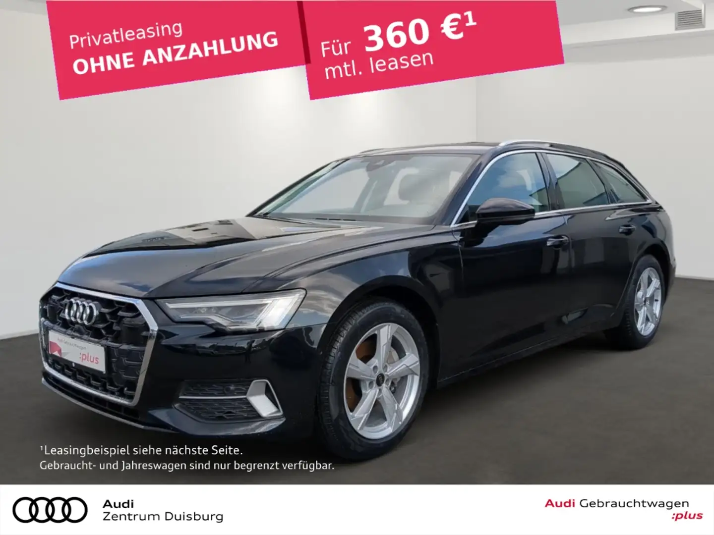 Audi A6 Avant 40 TDI quattro advanced Zwart - 1