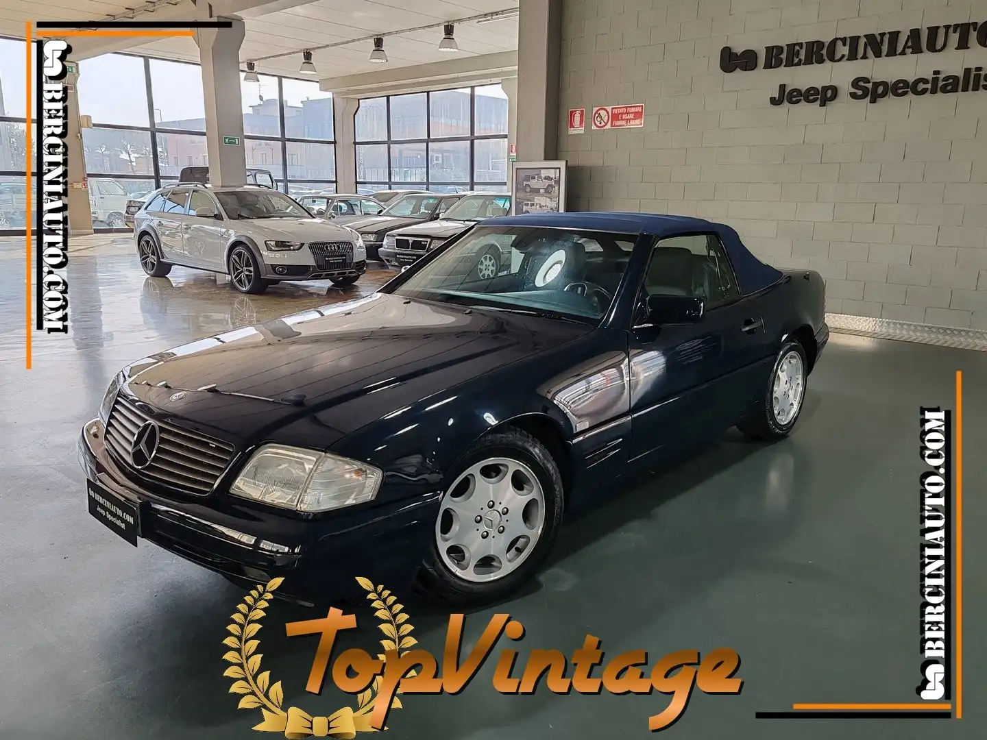 Mercedes-Benz SL 320 SL 320 CABRIO - POSSIBILE ISCRIZIONE ASI ASI Blu/Azzurro - 1