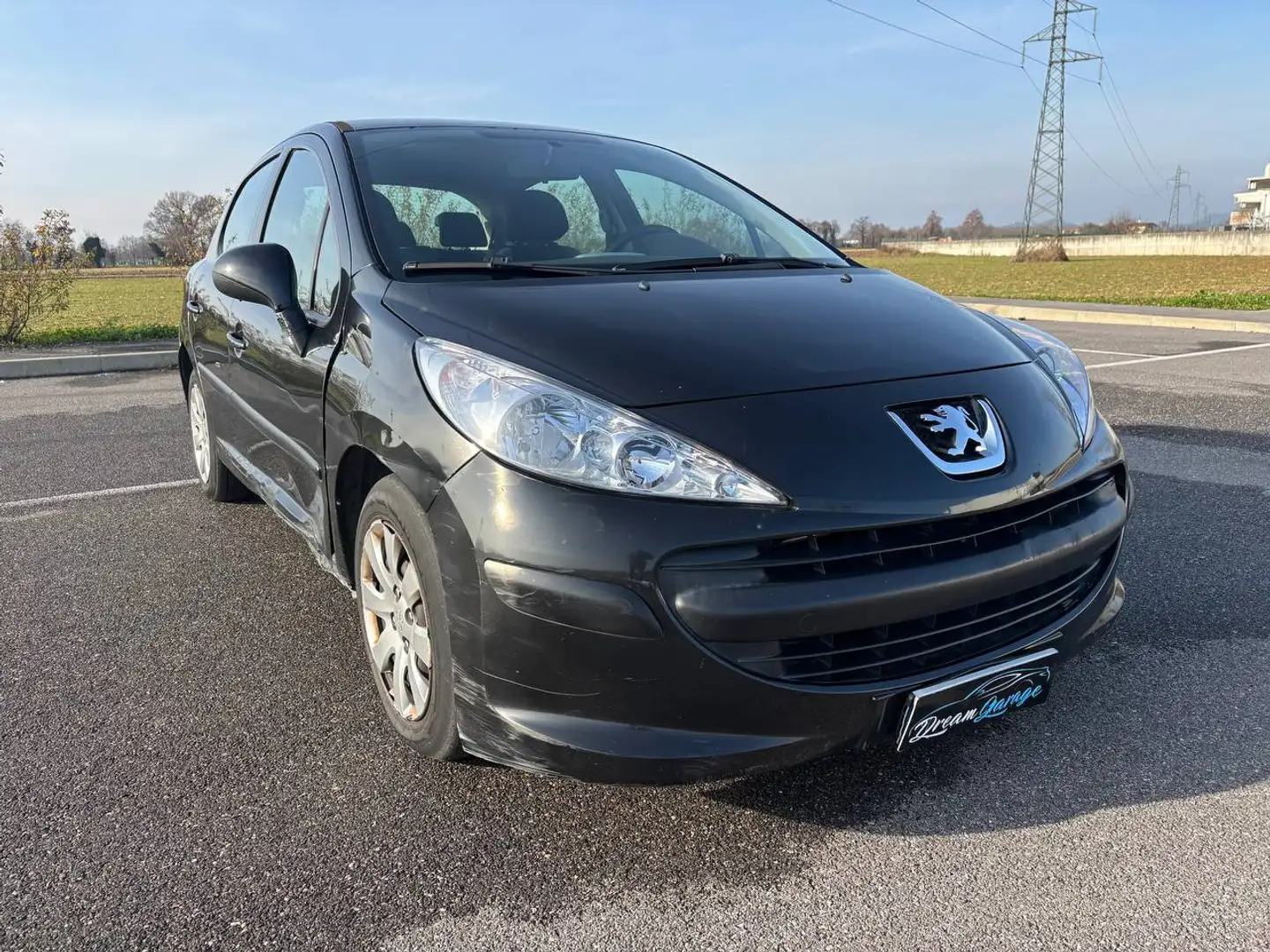 Peugeot 207 NEOP. 1.4 Benzina Schwarz - 1