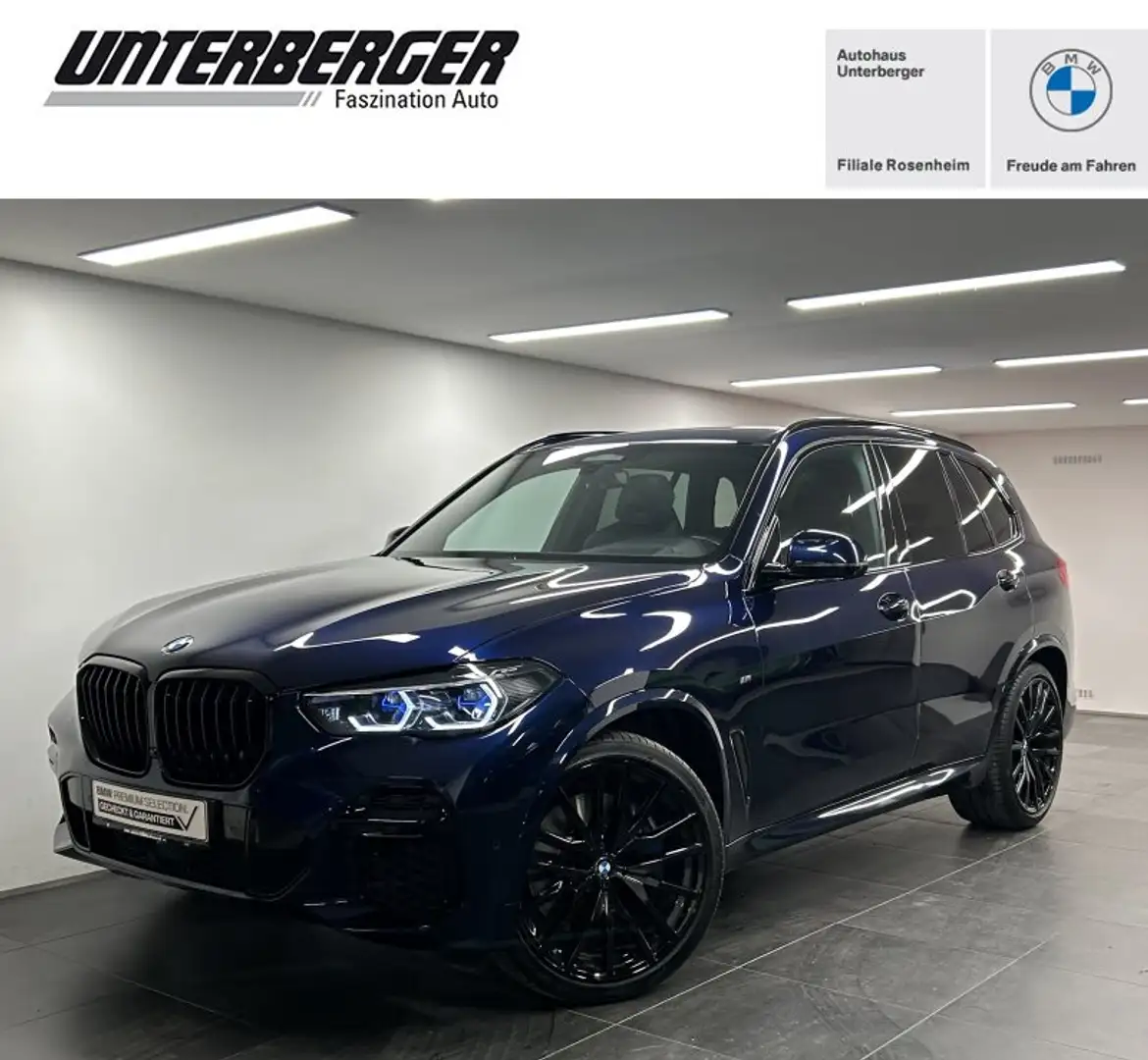 BMW X5 M 50i Head-Up HK HiFi DAB Aktivlenkung WLAN Azul - 1