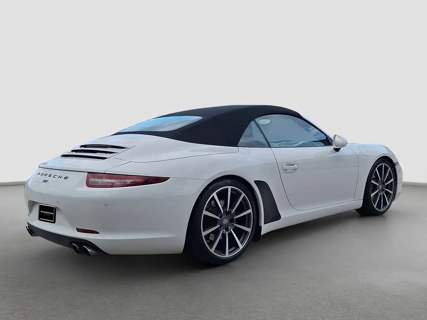 Porsche 911 991 Carrera Cabriolet PDK Aspirata Scarico Sport Blanco - 2