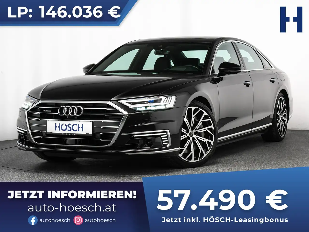 Audi A8 60 TFSI e quattro 21" HEAD-UP LASER PANO B&O +++