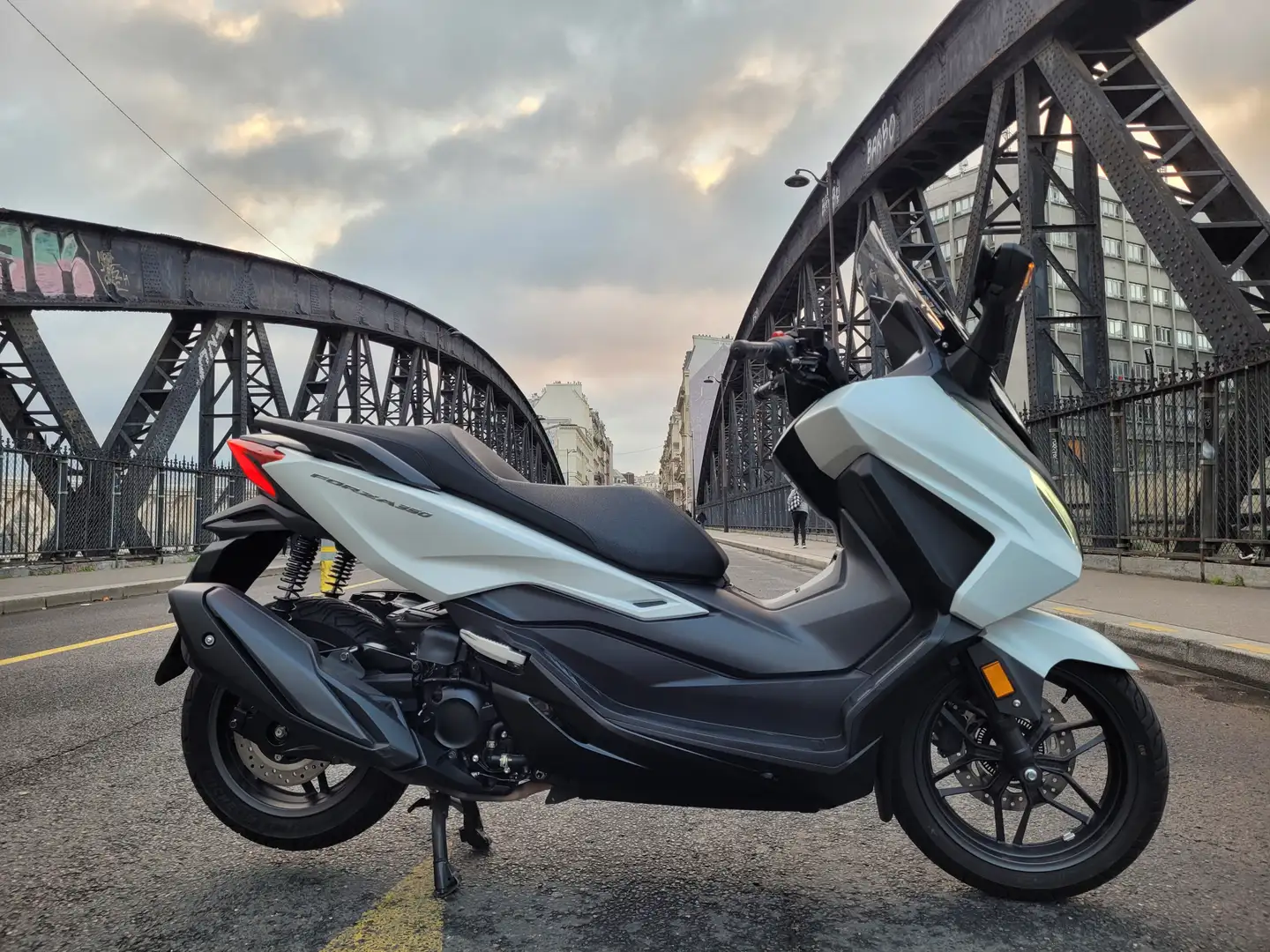 Honda Forza 350 Blanc - 2