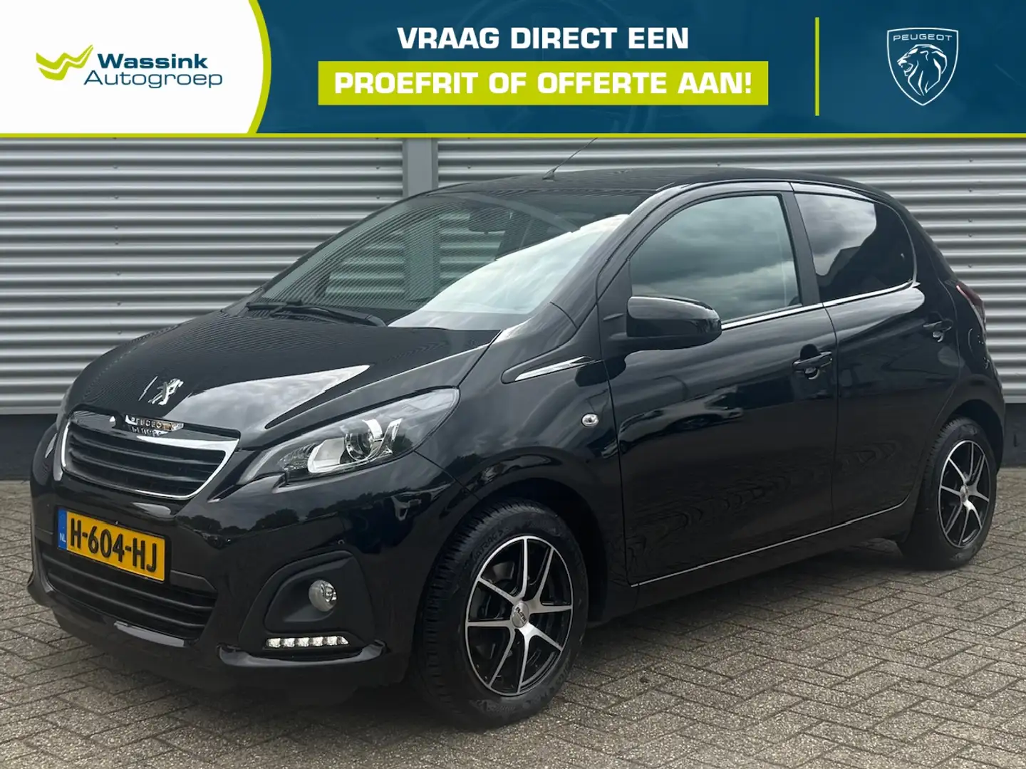 Peugeot 108 1.0 e-VTi 72pk 5D Active | Airconditioning | Bluet Schwarz - 1