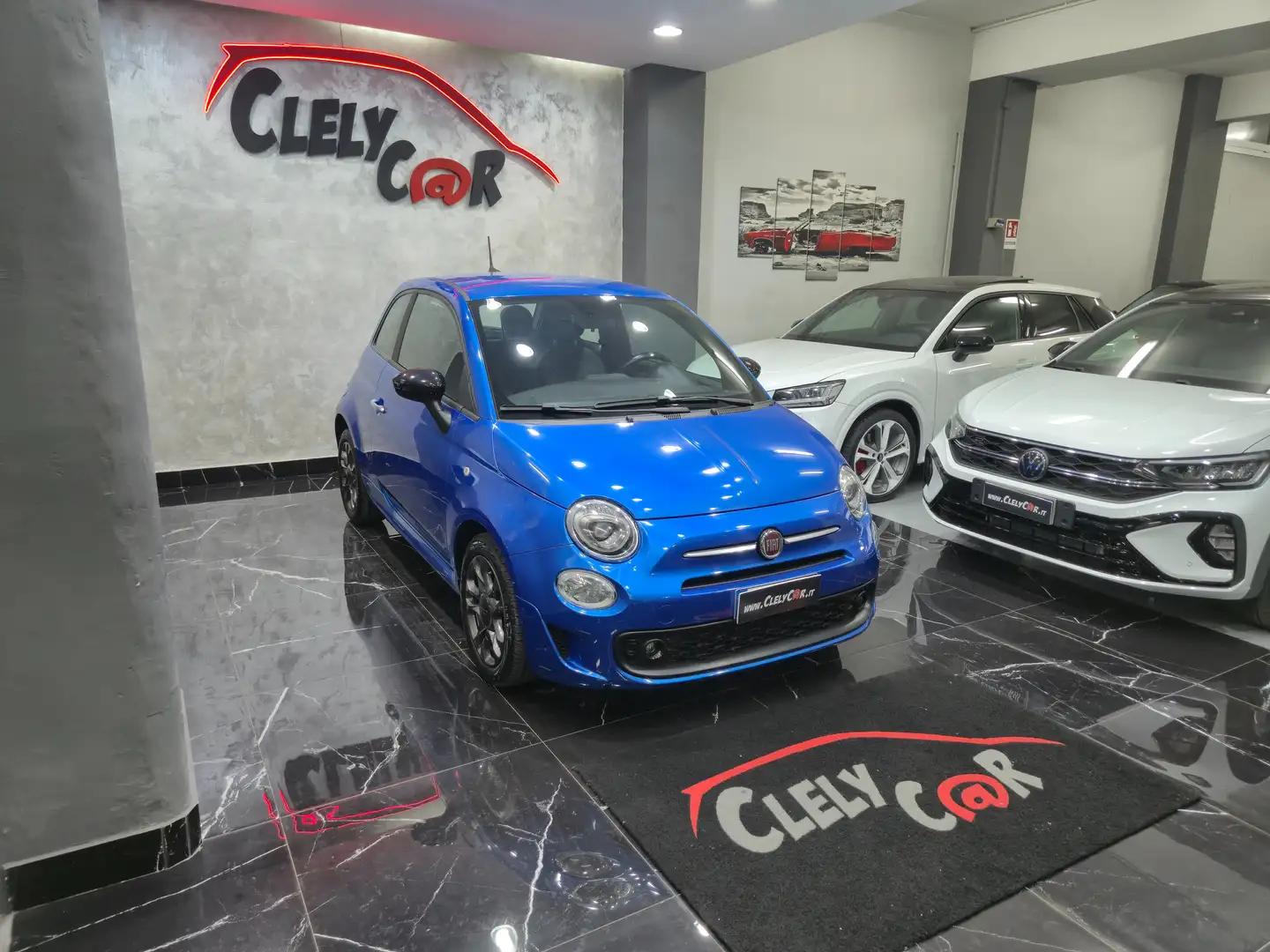 Fiat 500 1.0 HYBRID SPORT Blu/Azzurro - 2
