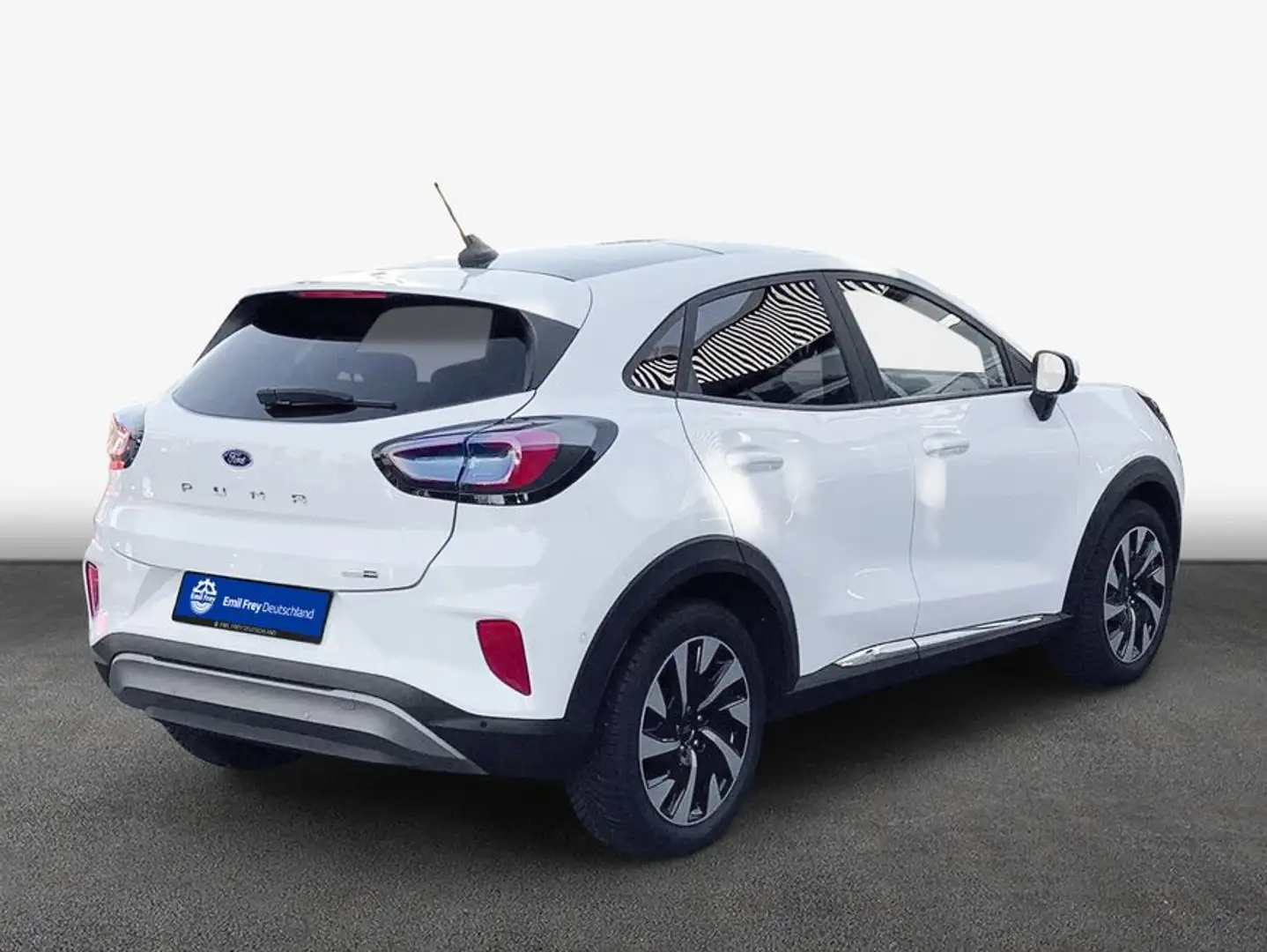 Ford Puma 1.0 EBt Hybrid Aut. TITANIUM Pano RFC PDC Weiß - 2