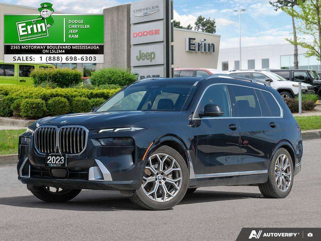 Black 2023 BMW X7 SUV / Crossover All-Wheel Drive 8-Speed Automatic