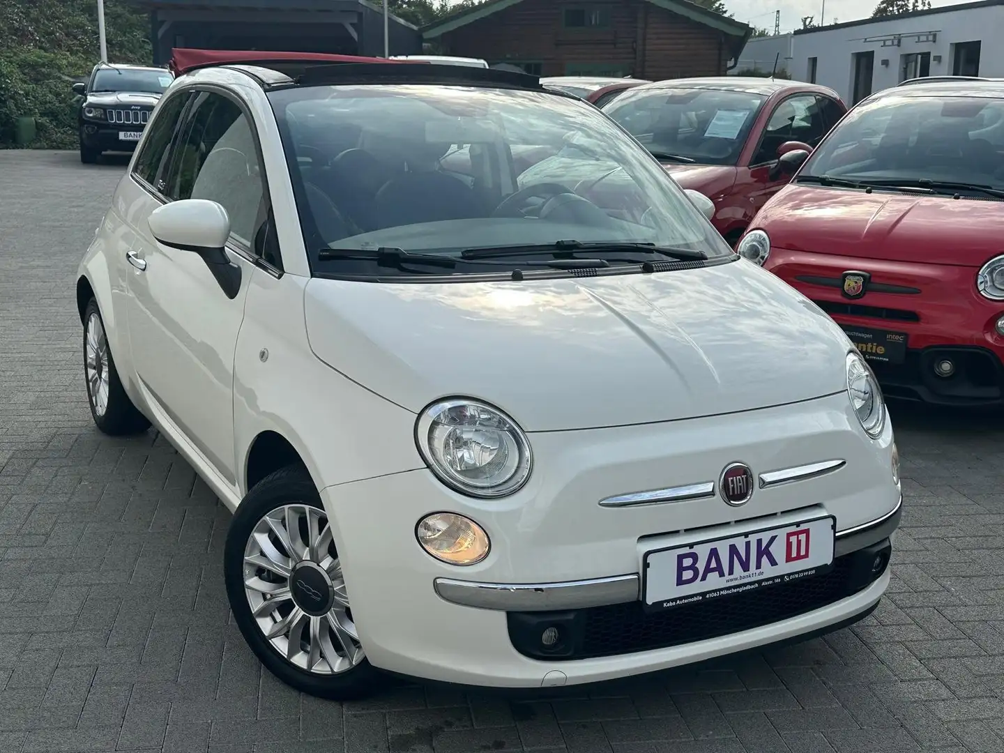 Fiat 500C 1.2l Lounge/Allwetterreifen/Gepflegt- Blanco - 2