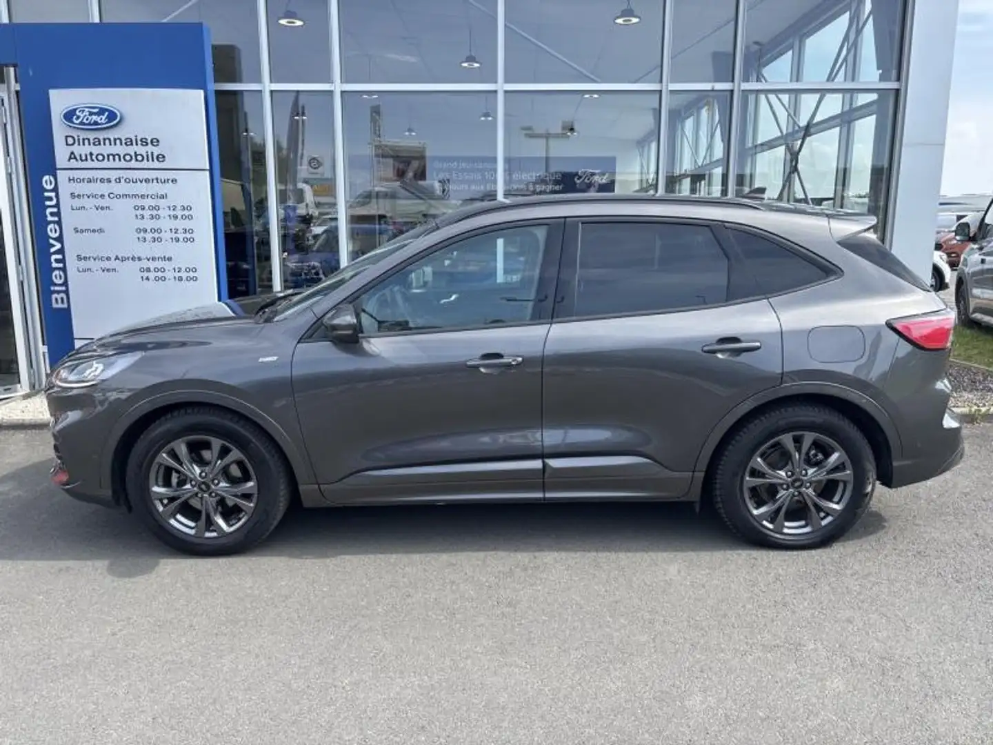 Ford Kuga 1.5 EcoBlue 120ch ST-Line Powershift Gris - 2