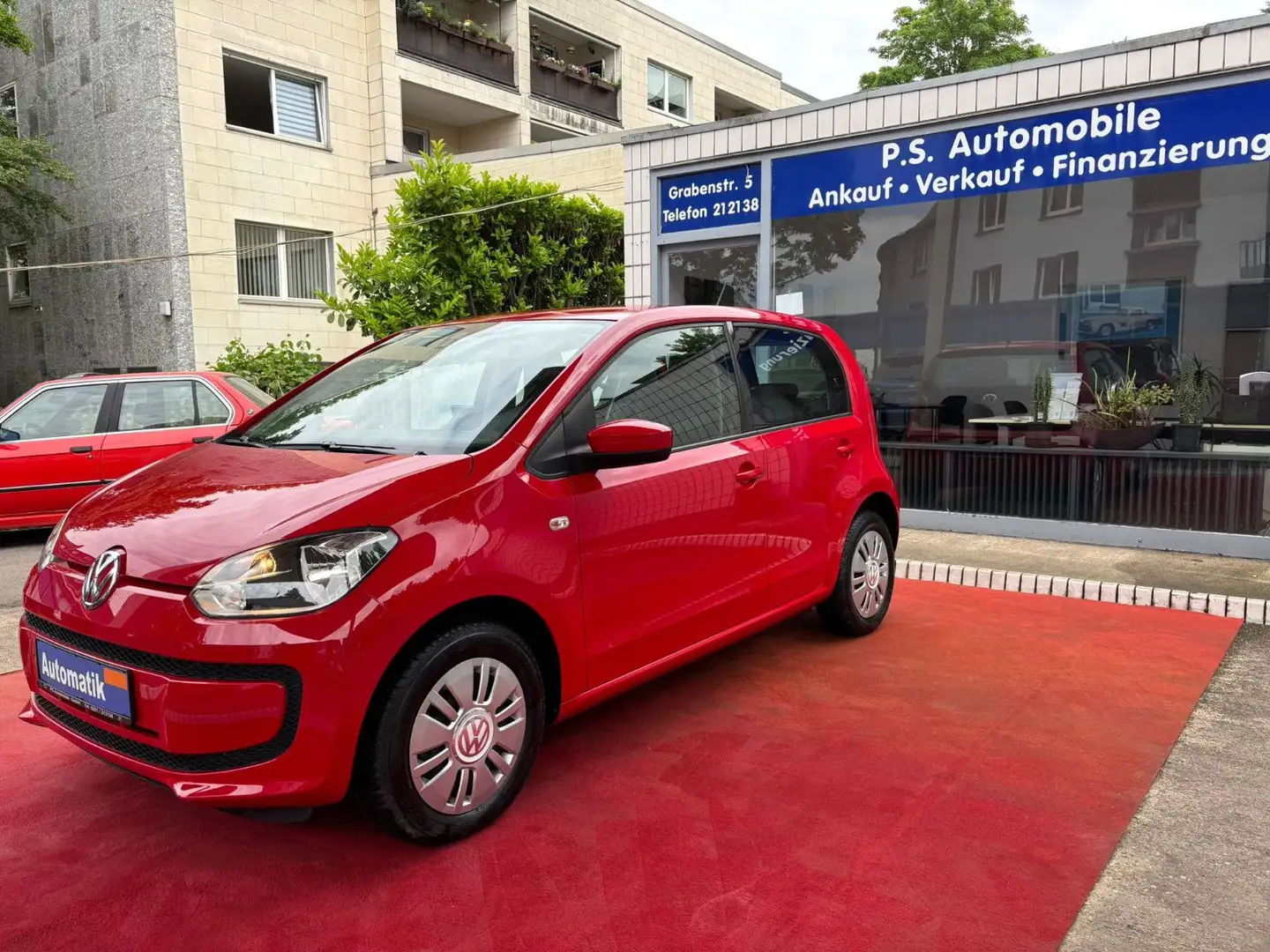Volkswagen up! move up!* 1 Hand* Klima*Navi* PDC* Rot - 1