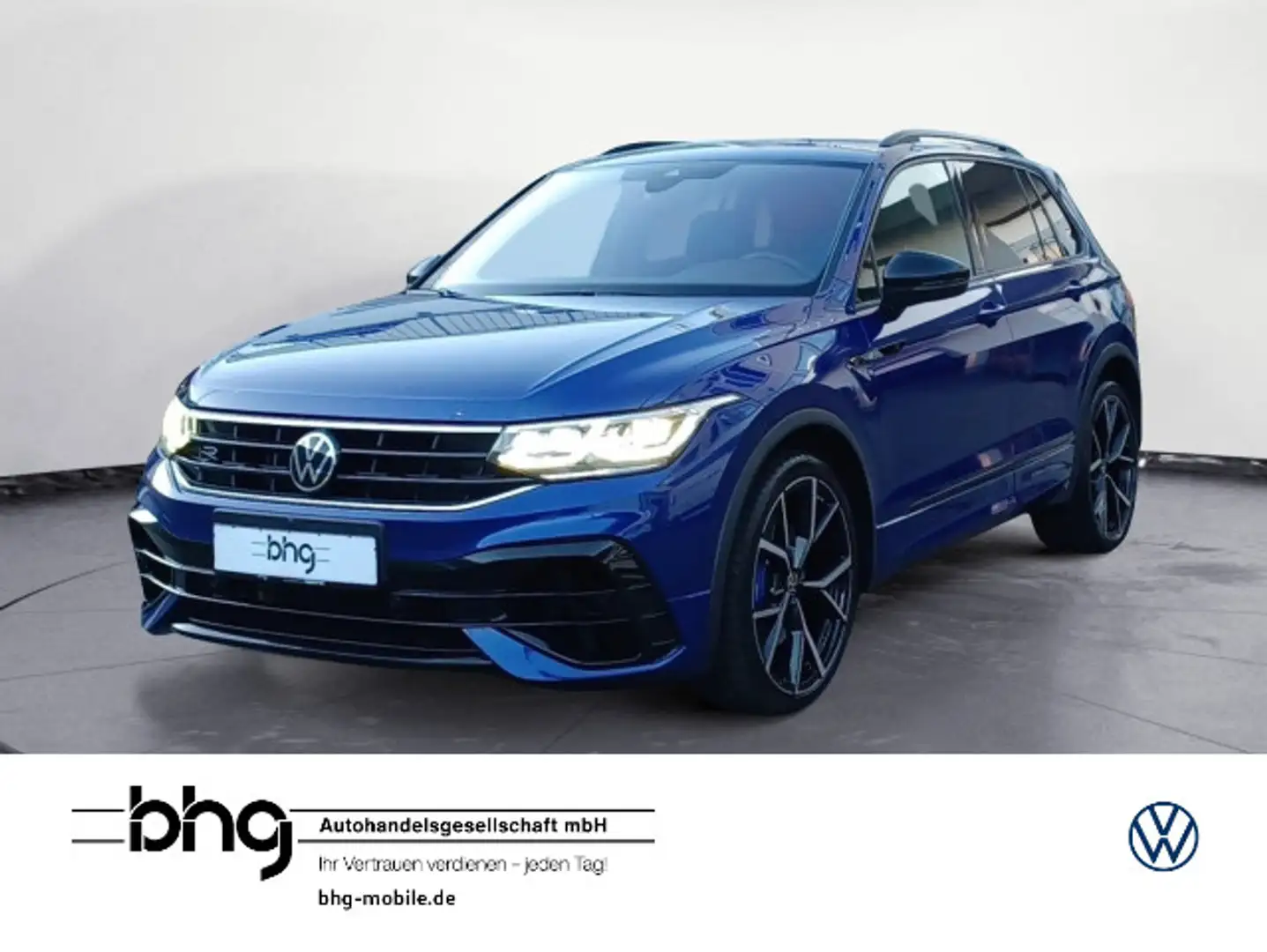 Volkswagen Tiguan R 2.0 TSI 4Motion OPF DSG *LEDER*BLACK ST Blau - 1