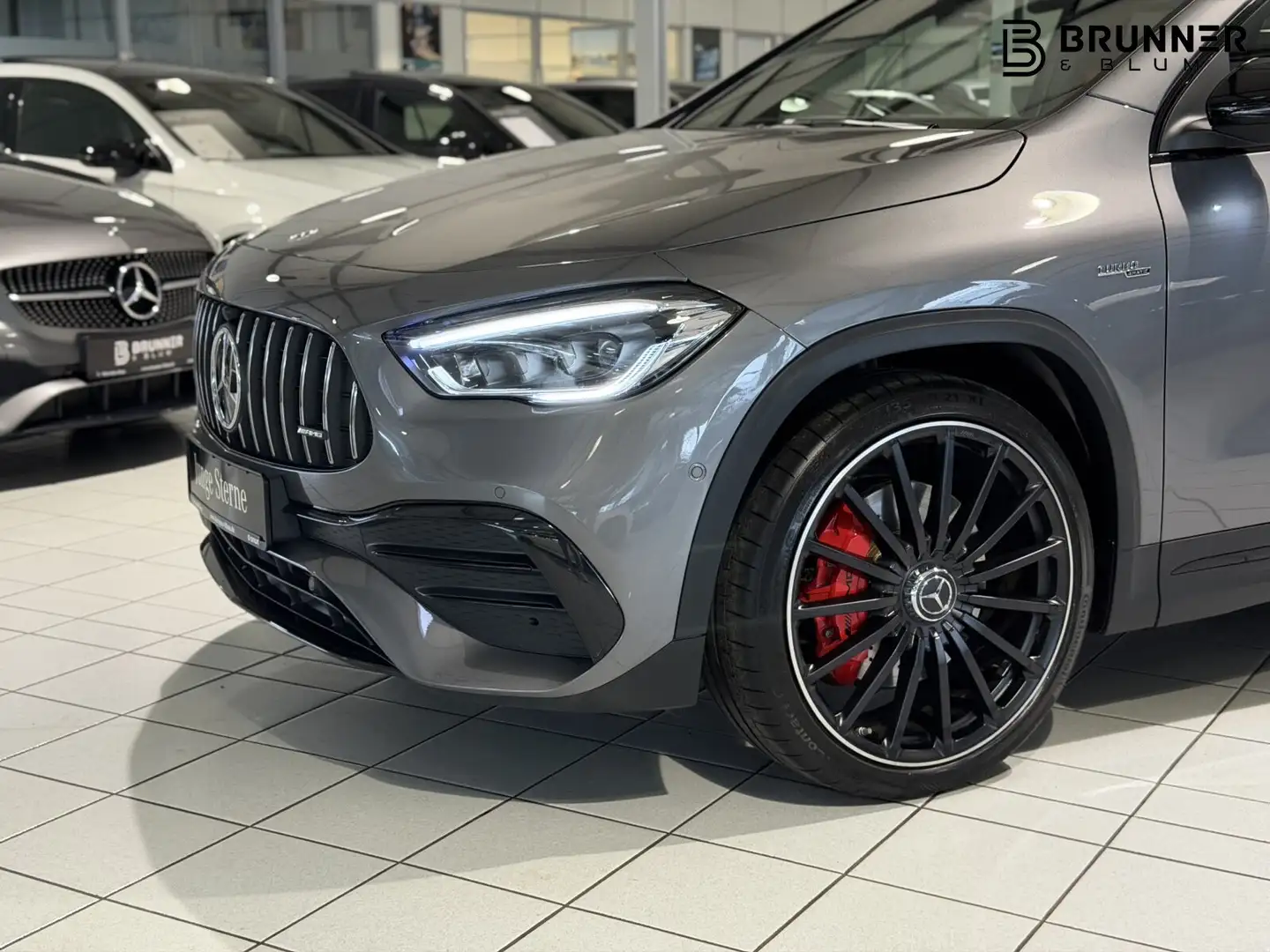 Mercedes-Benz GLA 35 AMG GLA 35 4M Pano,Night,21Z,Distronic,360°,Memory, Grau - 2