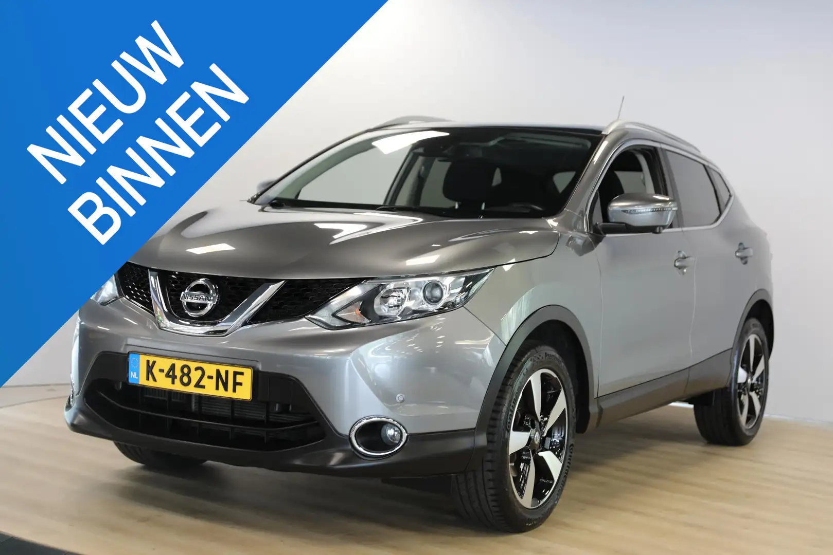 Nissan Qashqai 1.2 N-Vision | Panodak | 360 Camera | Cruise | Tre Grijs - 1