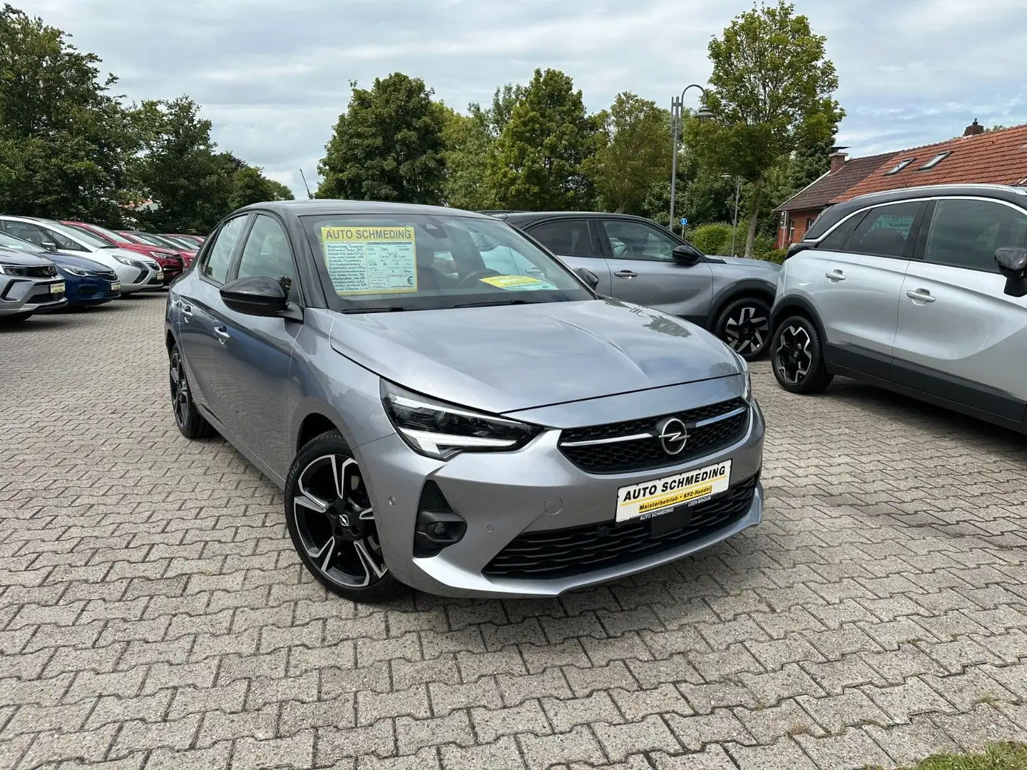 Opel Corsa F GS Line 100PS/Klimaaut./Kamera/DAB Grijs - 1