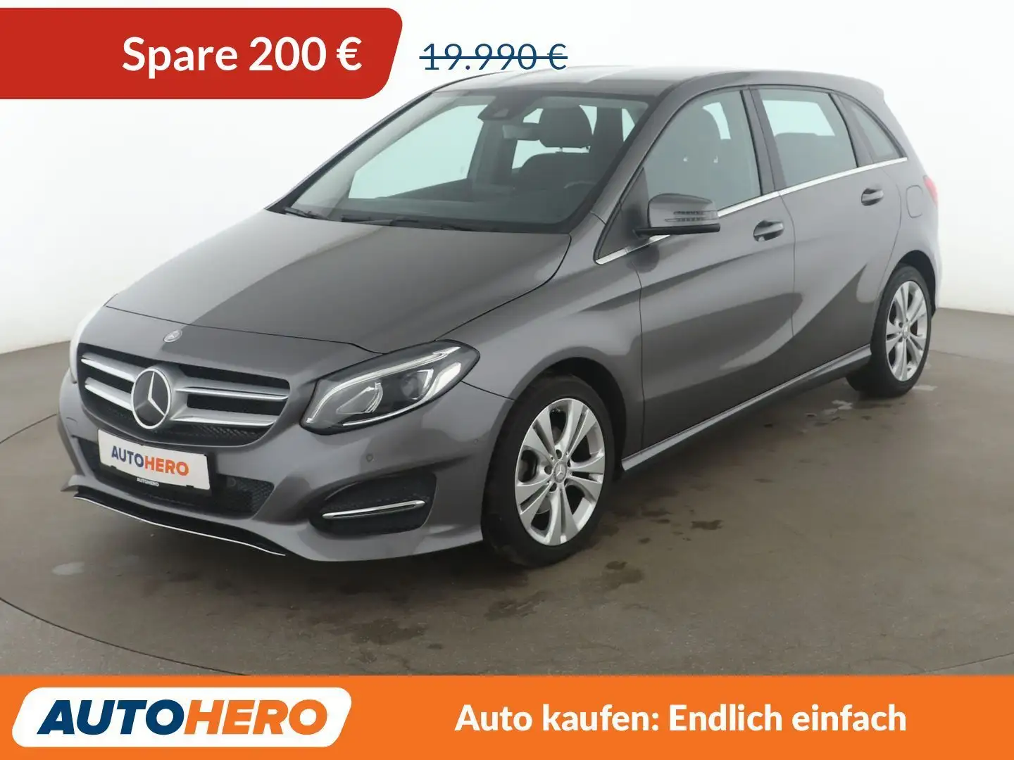 Mercedes-Benz B 220 4Matic Urban Aut.*LED*NAVI*ACC*CAM*PDC*SHZ*KLIMA* Grau - 1