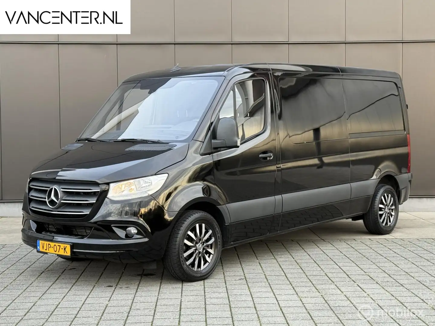 Mercedes-Benz Sprinter bestel 314 2.2 CDI L2H1 Airco Zwart EURO 6 Zwart - 1
