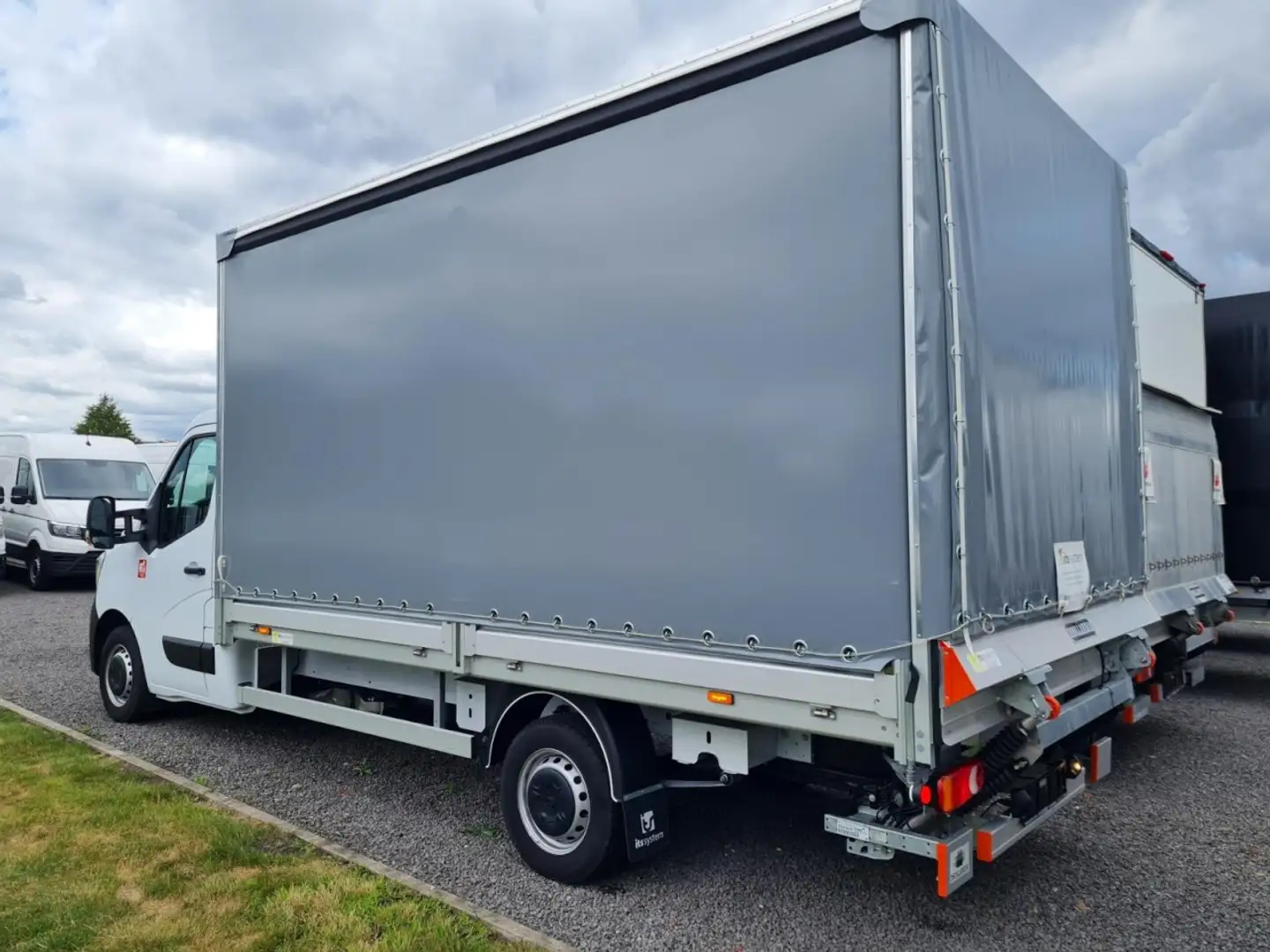 Renault Master 3,5t Pritsche Schiebe Plane dCi LBW Luftfed Wit - 2