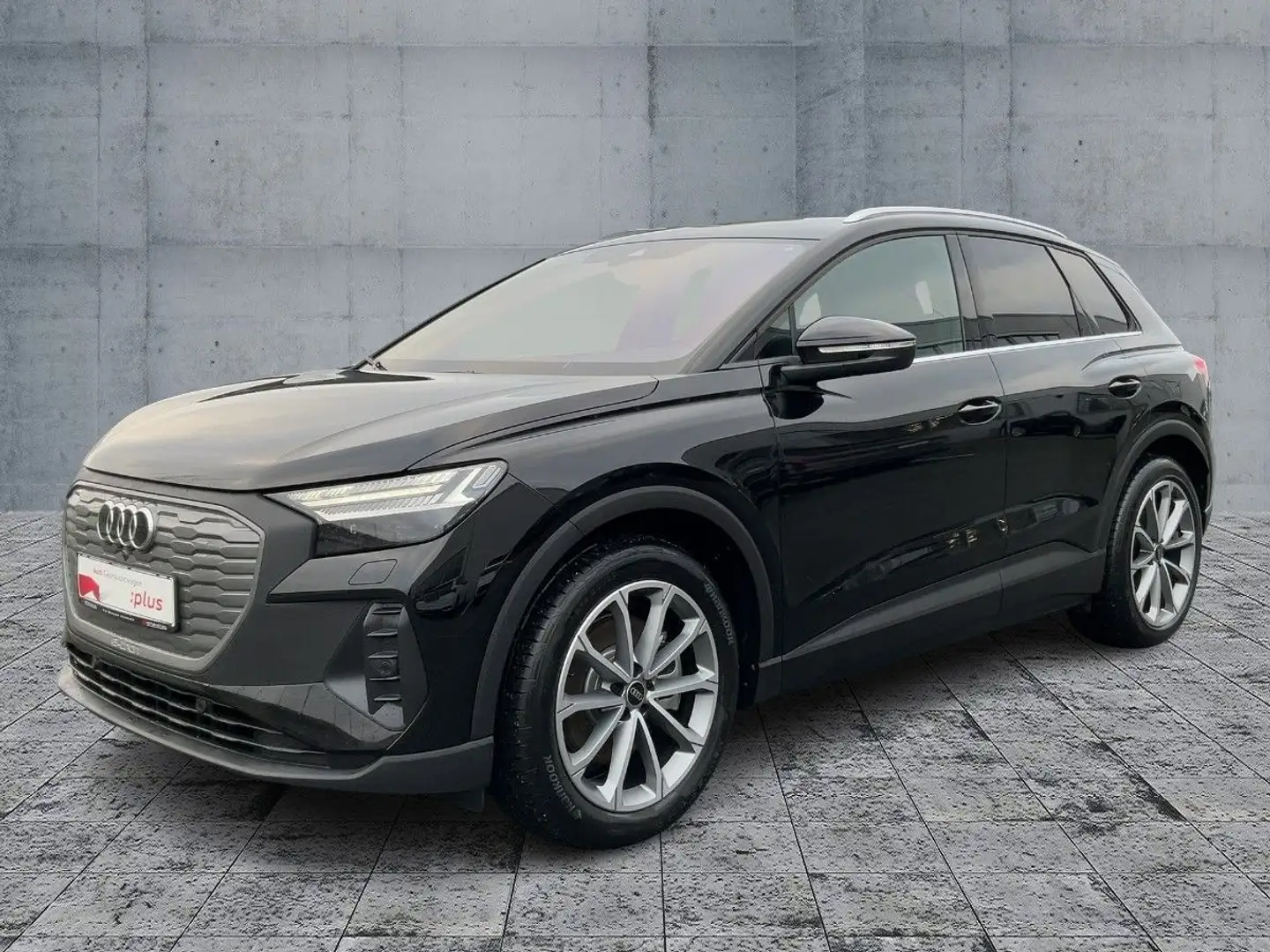 Audi Q4 e-tron 45 QU MATRIX+NAVI+HuD+RFK+ACC+SHZ+AHK Schwarz - 2