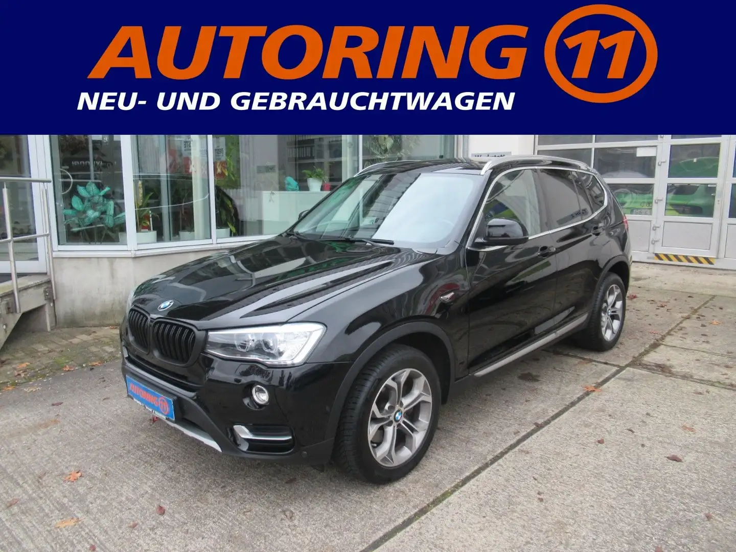 BMW X3 20d xDrive X-LINE XENON*NAVI*PANORAMA*PDC*AHK Schwarz - 1