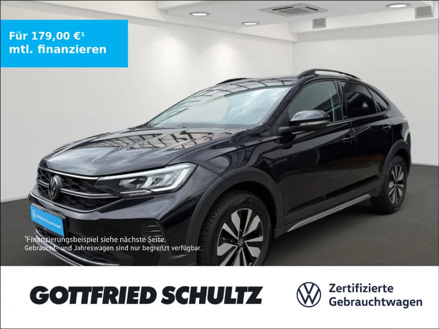 Volkswagen Taigo 1.0 TSI MOVE LED SHZ EPH APP-CONNECT ALLSEASON Schwarz - 1