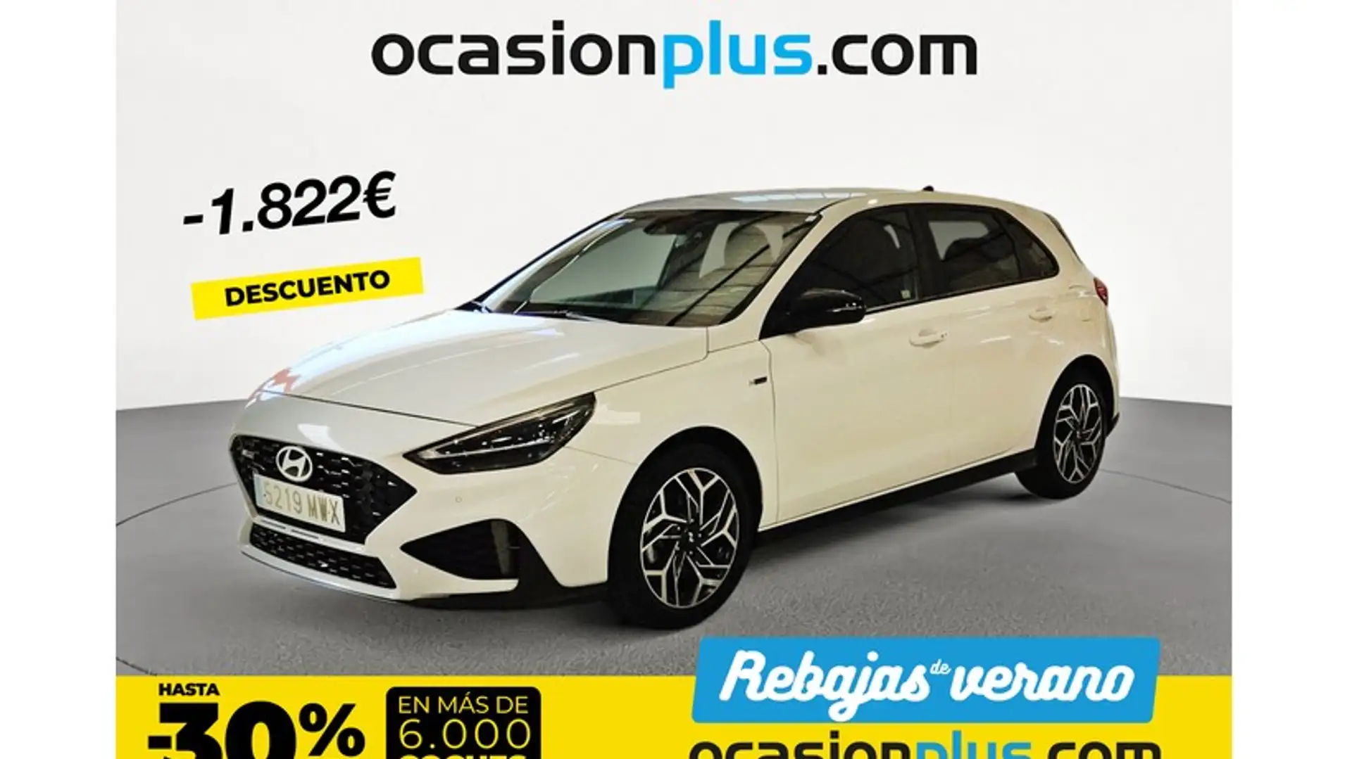 Hyundai i30 1.0 TGDI N Line 100 Blanc - 1