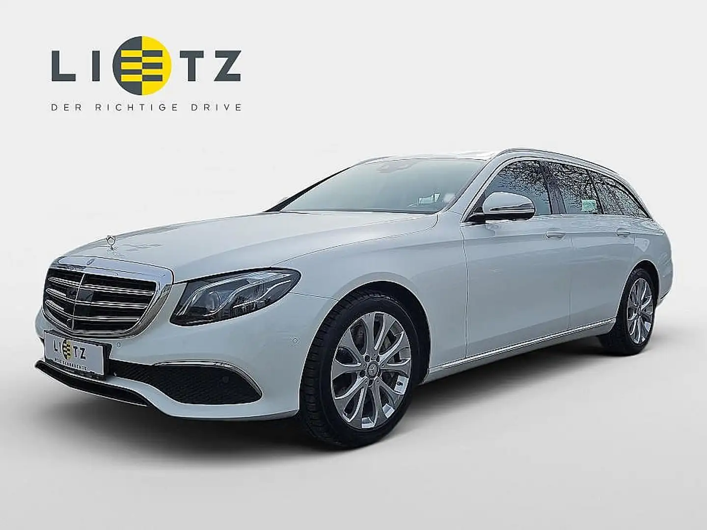 Mercedes-Benz E 400 T 4MATIC Exclusive Aut. Weiß - 1