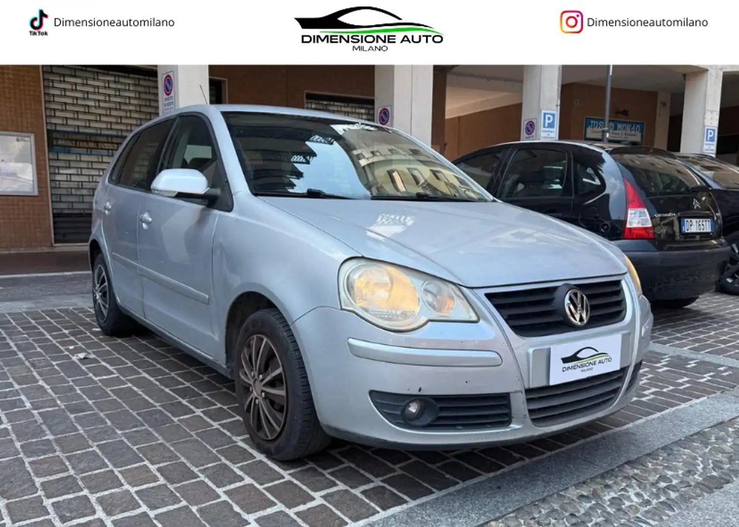 Volkswagen Polo Polo IV 2005 5p 1.4 tdi Comfortline dpf Grigio - 1