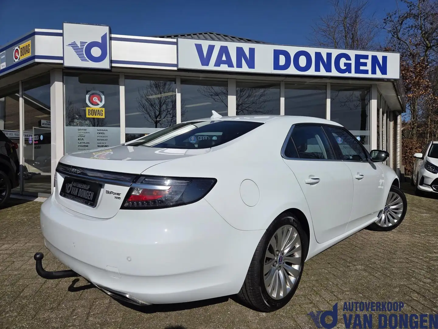 Saab 9-5 2.0T BioPower Aero XWD 220 PK | Trekhaak Weiß - 2