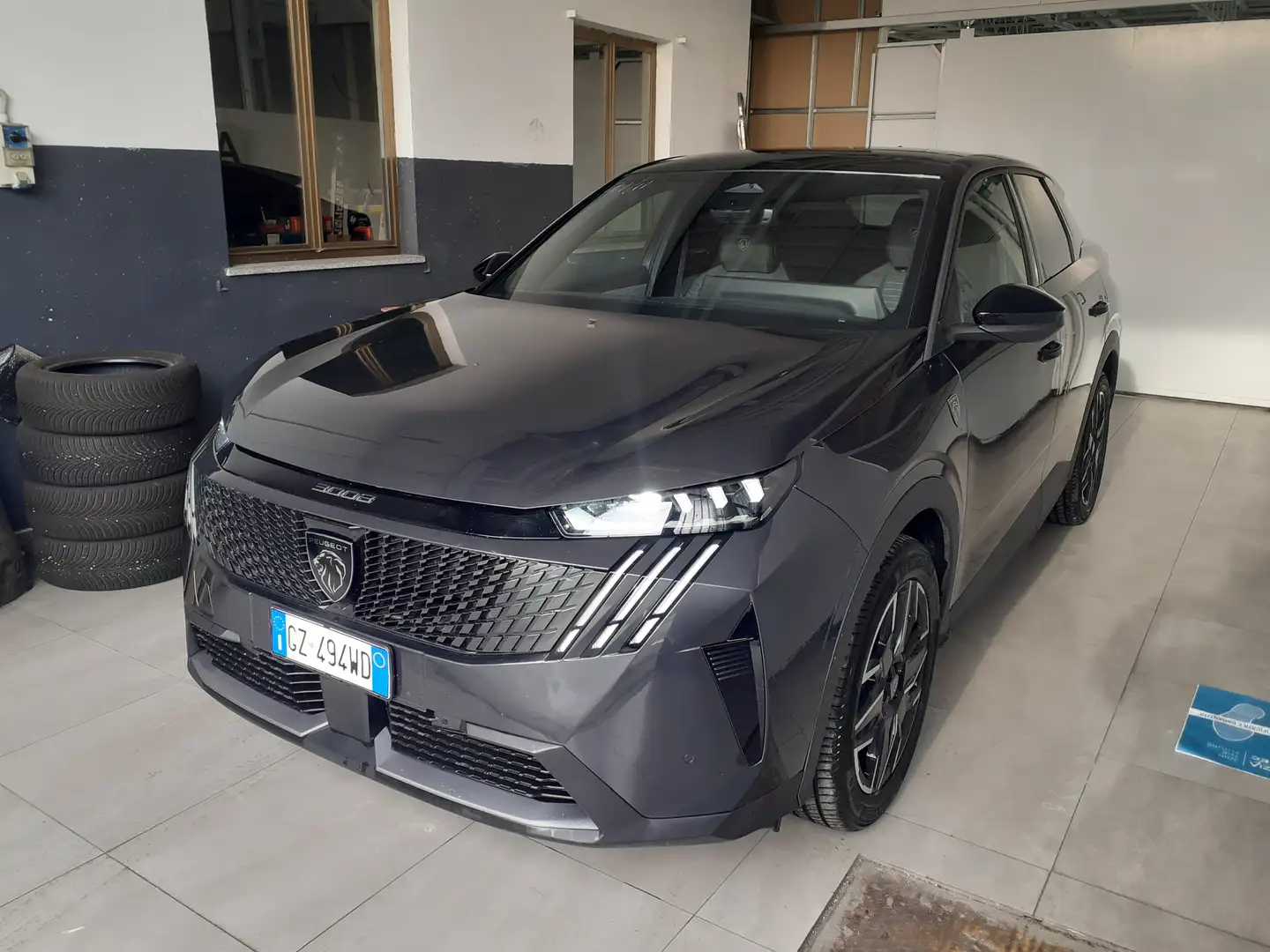 Peugeot 3008 1.2 hybrid GT 145cv e-dcs6 AZIENDALE STELLANTIS Gris - 2