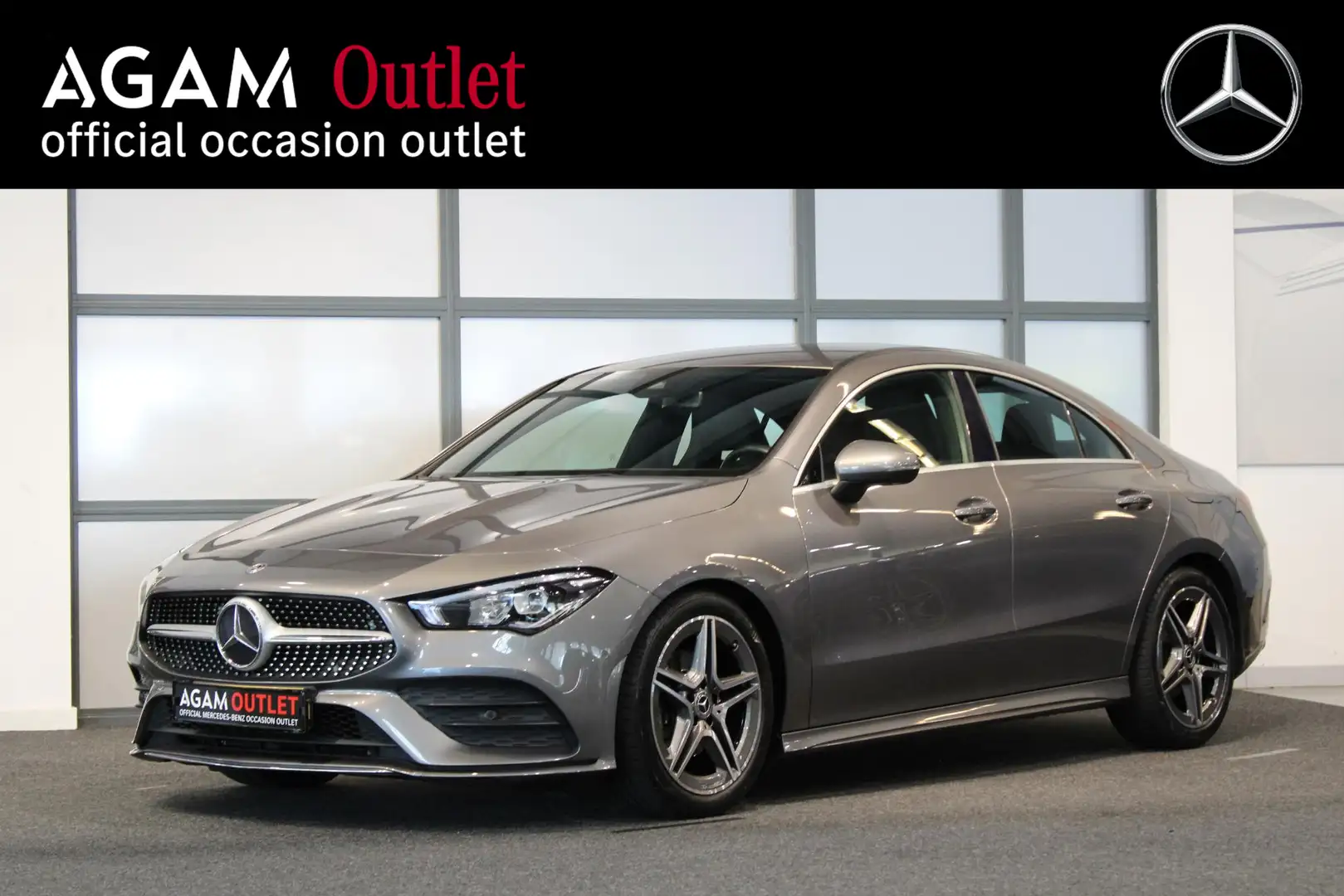 Mercedes-Benz CLA 180 Coupé Advantage Line AMG | Or. NL | 1e eigenaar | Grijs - 1