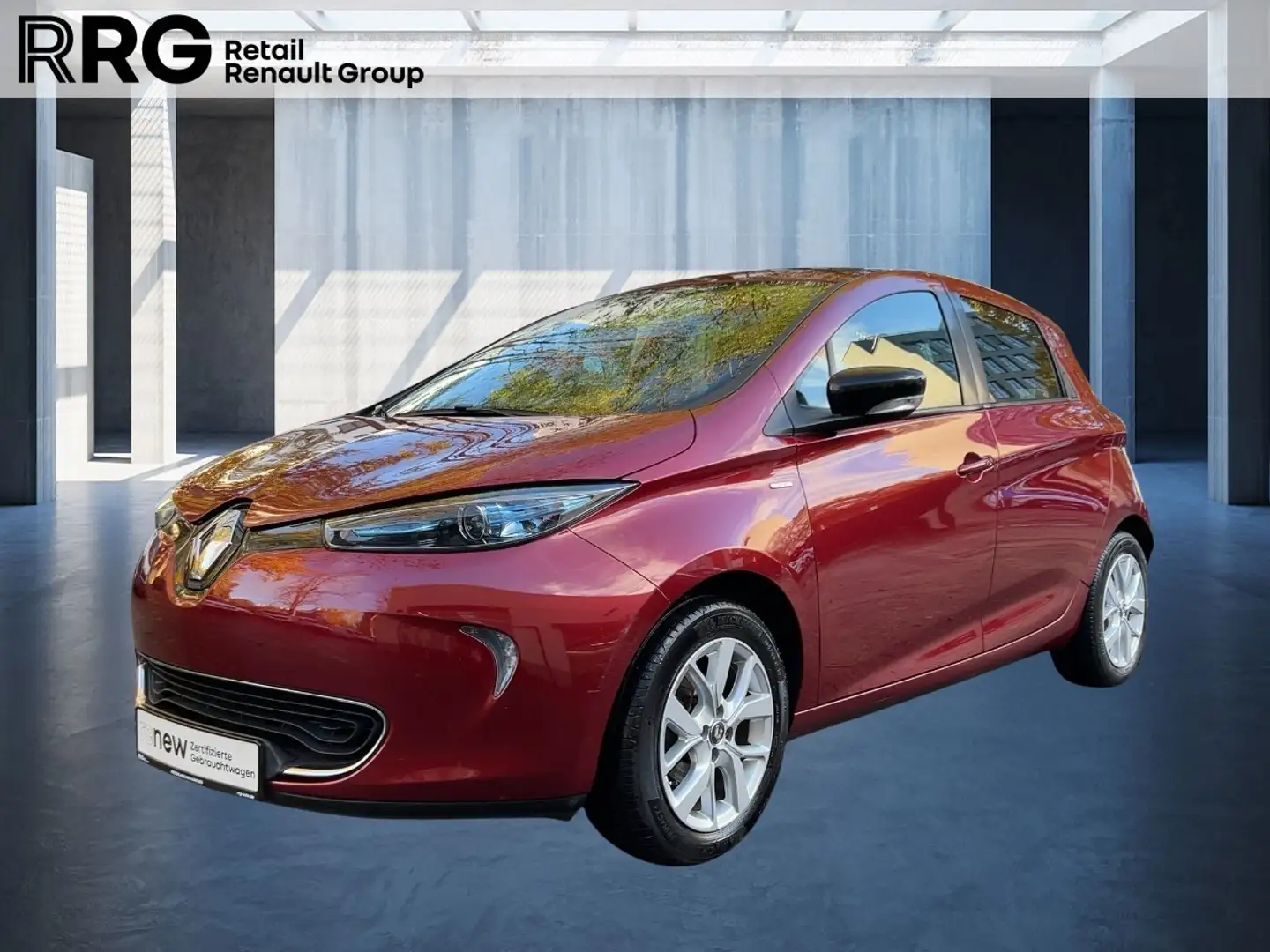 Renault ZOE Life LIMITED PDC + Einparkhilfe + Klima Rojo - 1