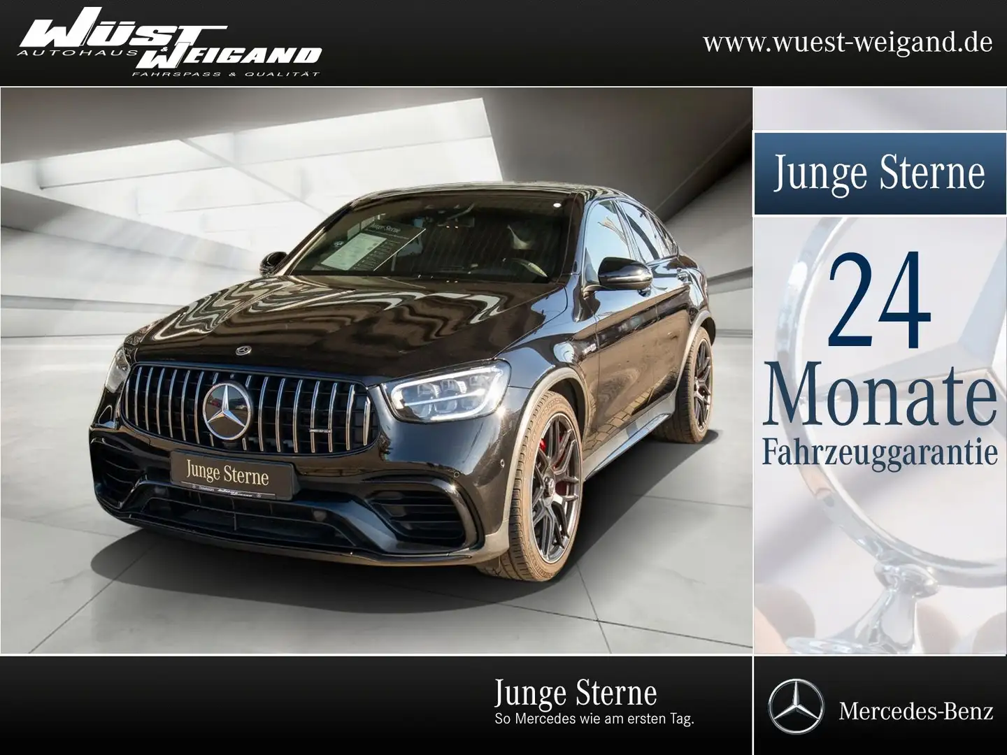 Mercedes-Benz GLC 63 AMG S 4M+ Cp AHK+DriversPack+Sound+HeadUp Siyah - 1