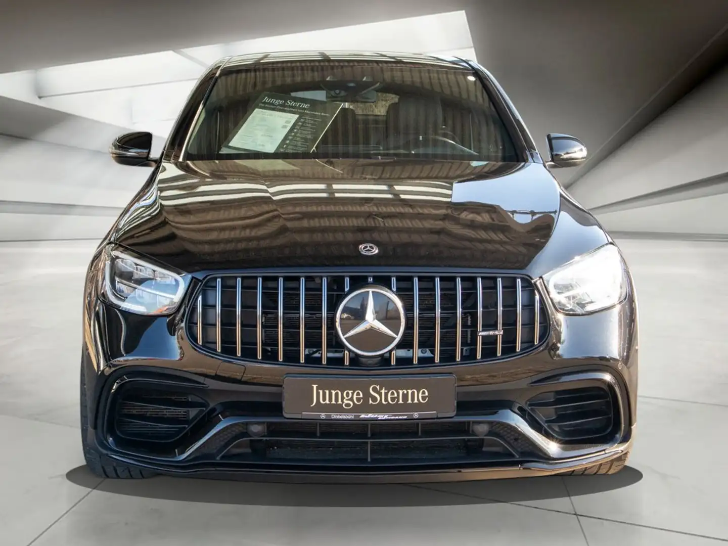 Mercedes-Benz GLC 63 AMG S 4M+ Cp AHK+DriversPack+Sound+HeadUp Schwarz - 2