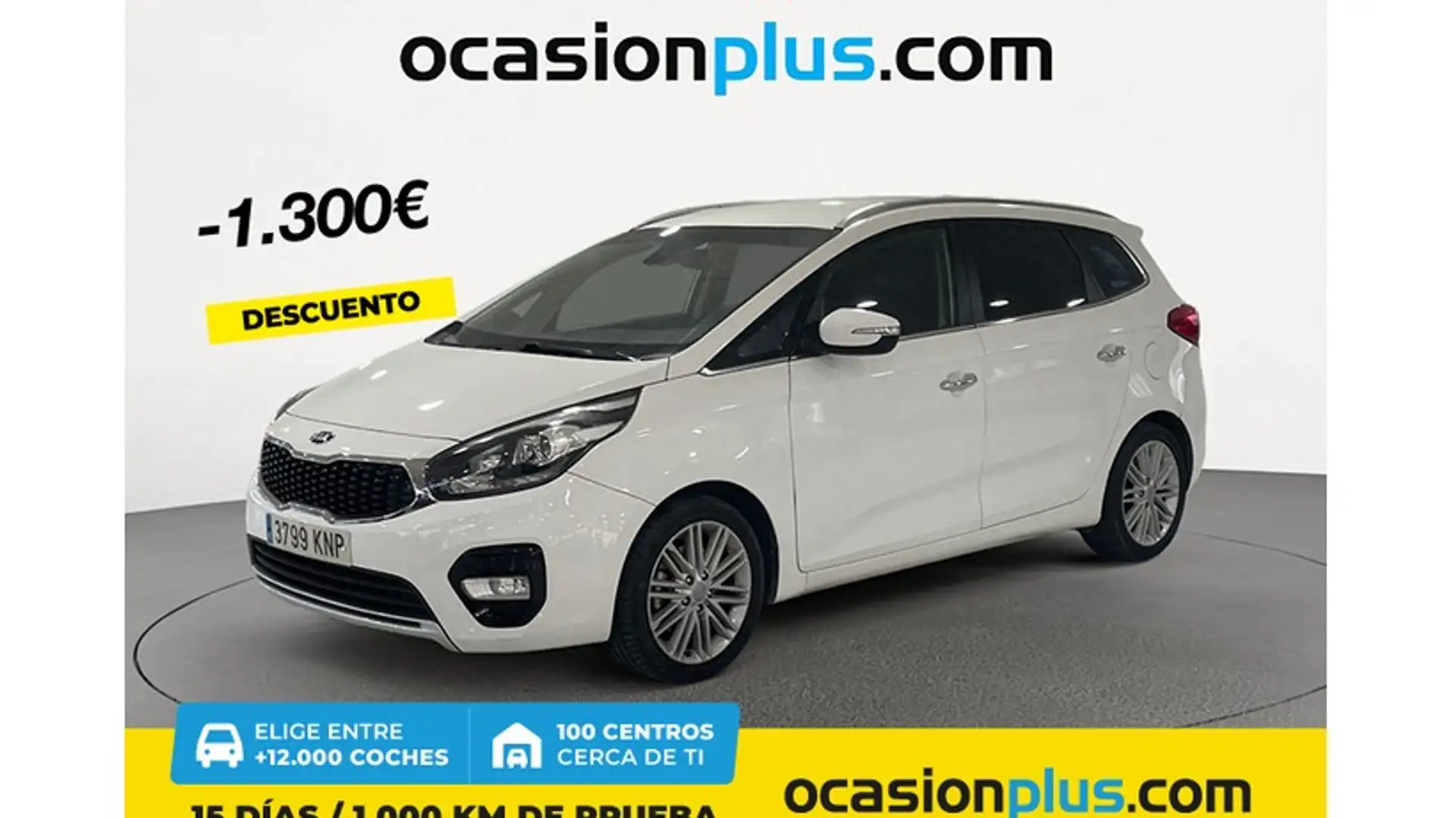 Kia Carens 1.7CRDi VGT Eco-Dynamics Drive 141 Blanc - 1