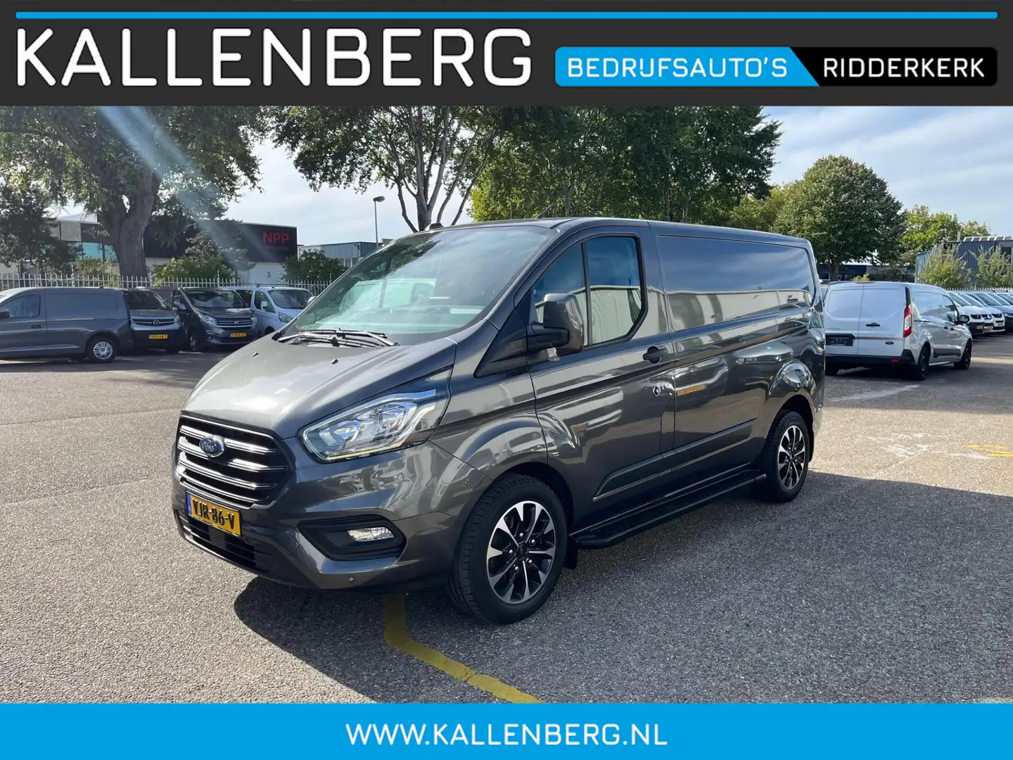 Ford Transit Custom 320 2.0 TDCI 130PK Automaat L1H1 Trend / Trekhaak Grijs - 1